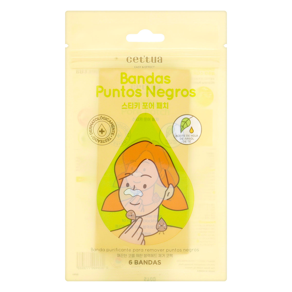 Bandas CETTUA para puntos negros – 6 unidades