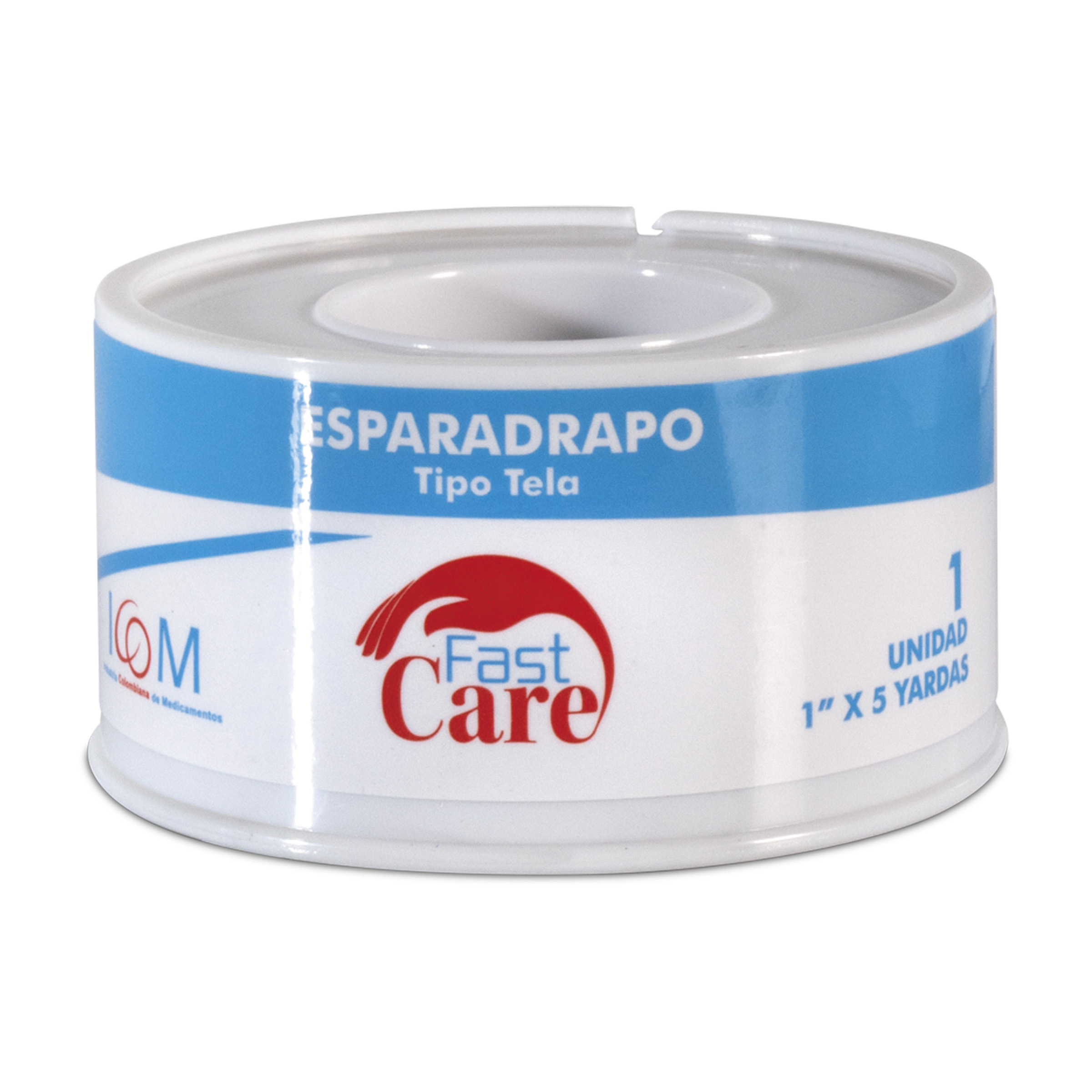 Esparadrapos FASTCARE – tela blanca ICOM – 5 unidades