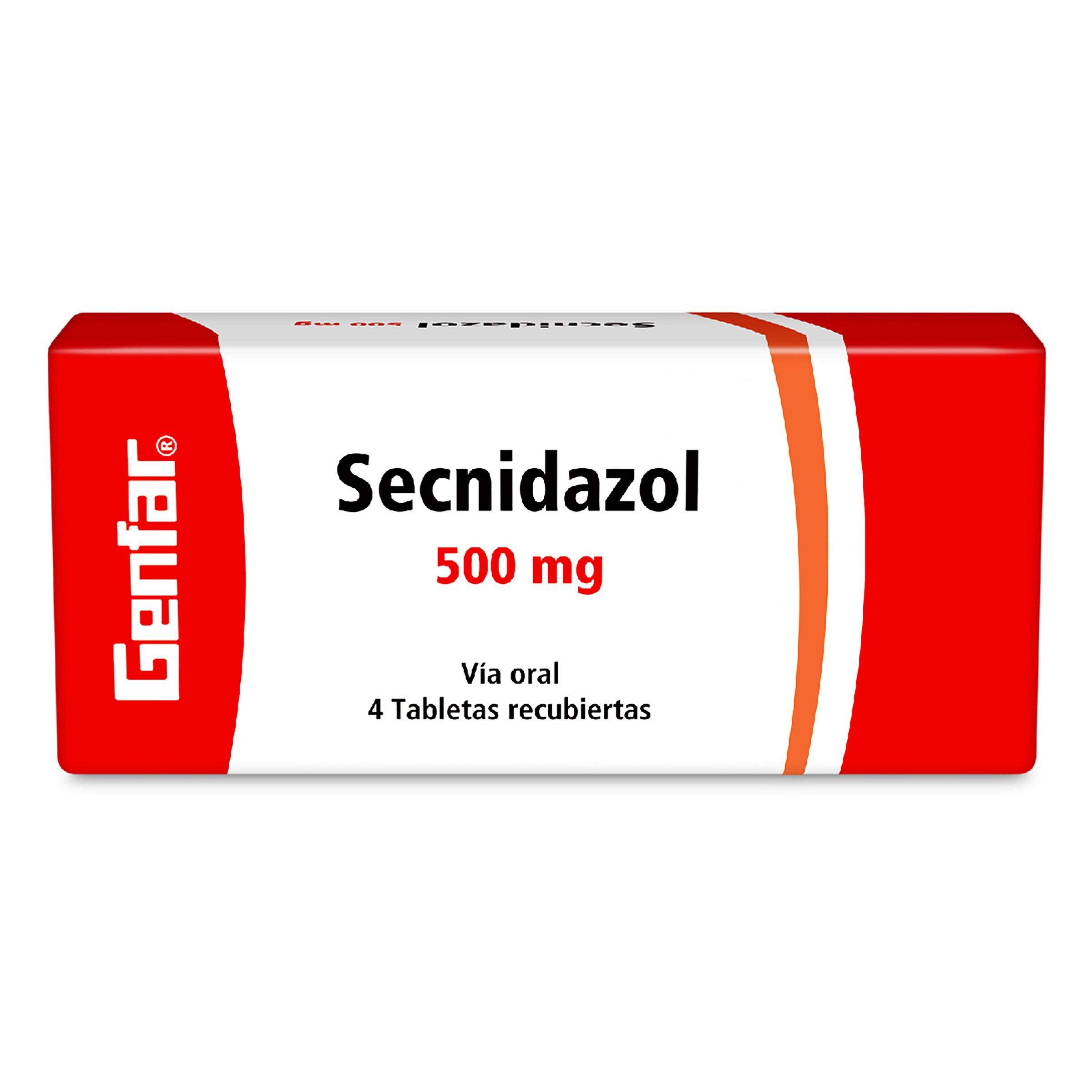 Secnidazol 500 mg – 4 tabletas GENFAR