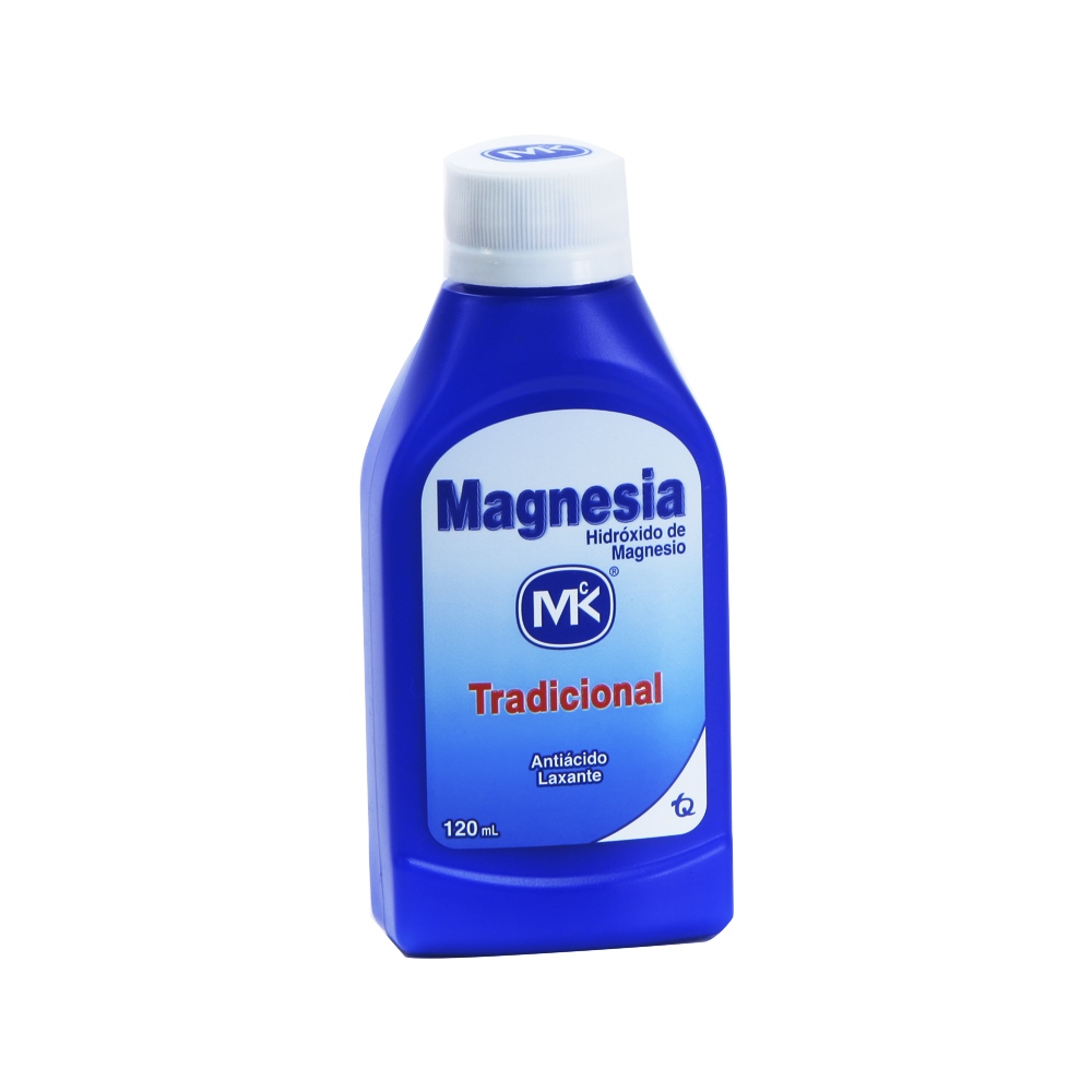 Leche de Magnesia 120 ml - TECNOQUIMICAS S.A.