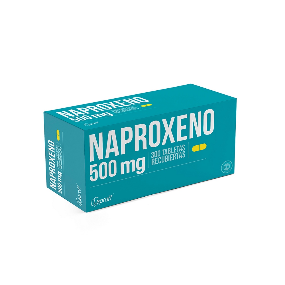 Naproxeno 500 mg – 300 tabletas (LAPROFF)