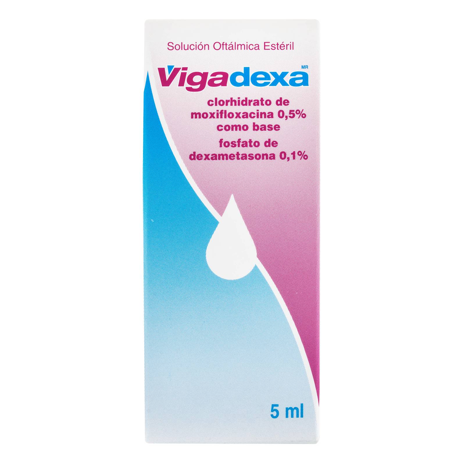 VigaDexa Gotas 5 mL – Moxifloxacina + Dexametasona