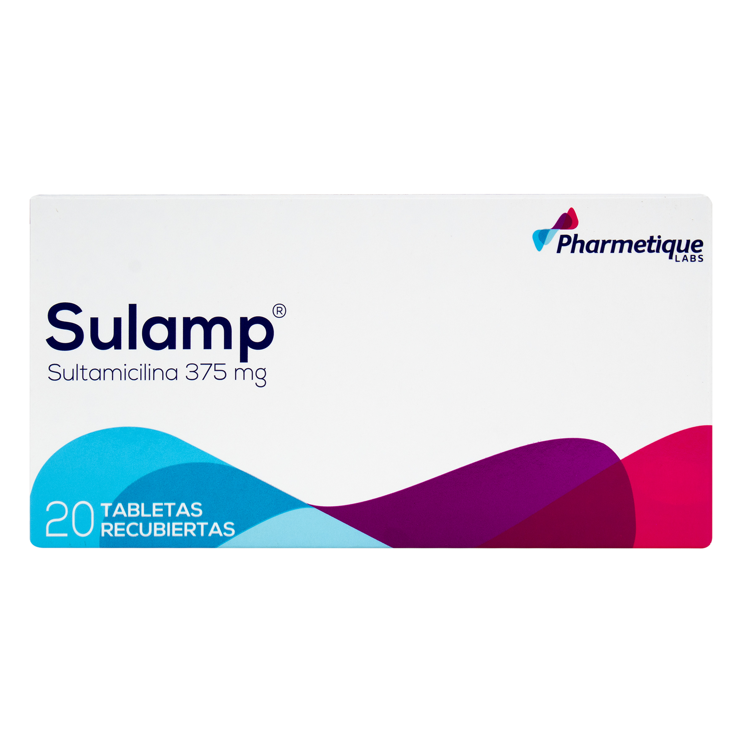 Sulamp 375 mg - 20 tabletas (A) Sultamicilina