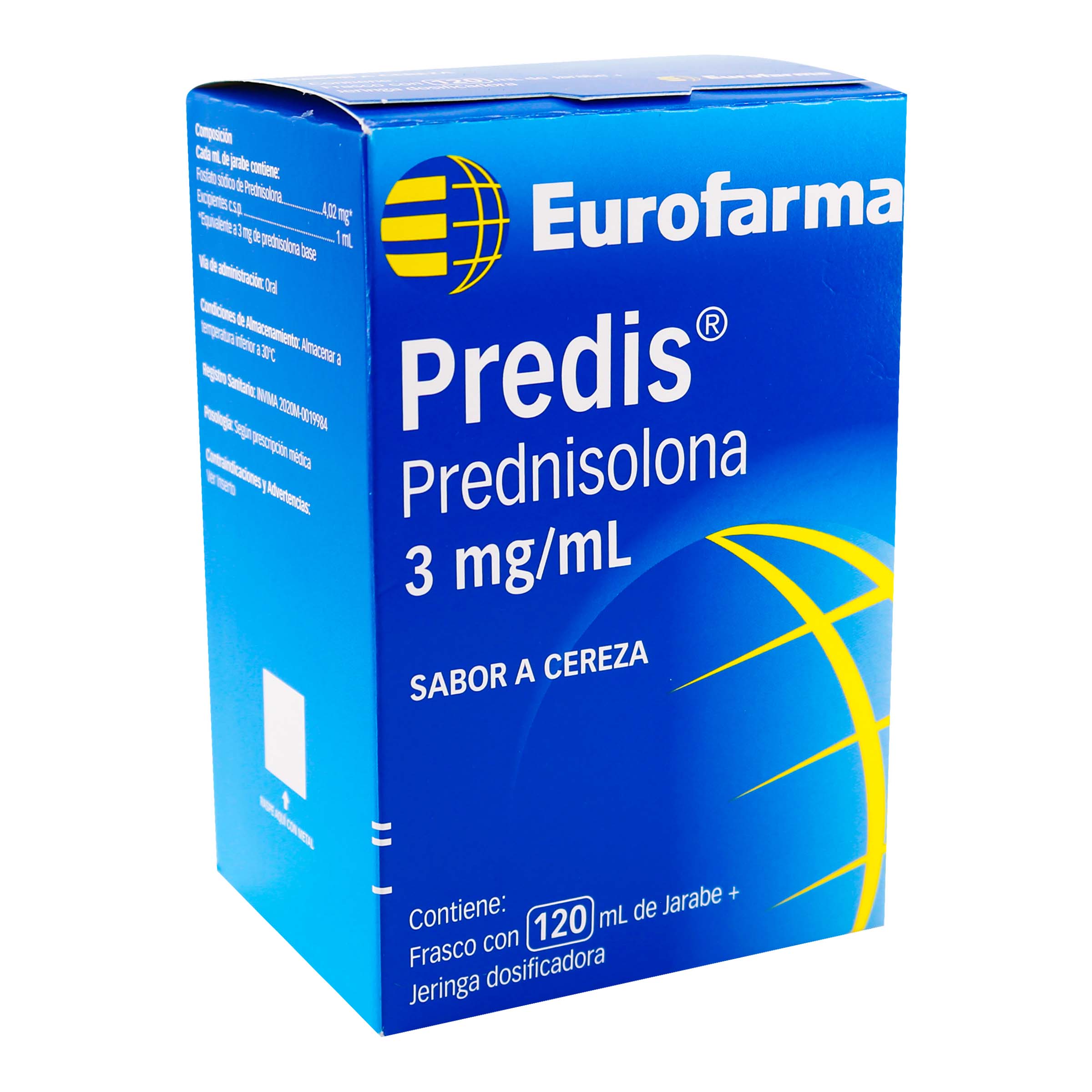 Predis 3 mg/mL Jarabe 120 mL – Prednisolona