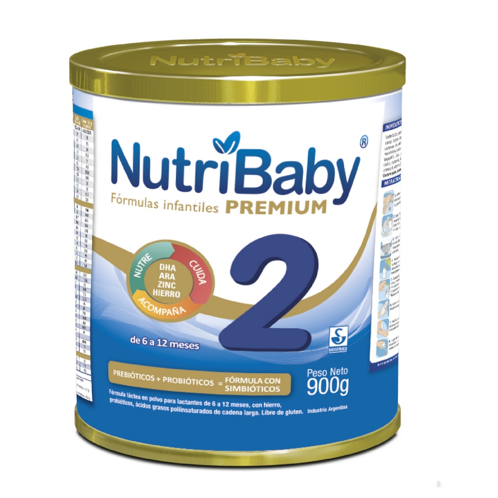 NutriBaby 2 - Leche en polvo 900 g | LAB.SIEGFRIED S.A