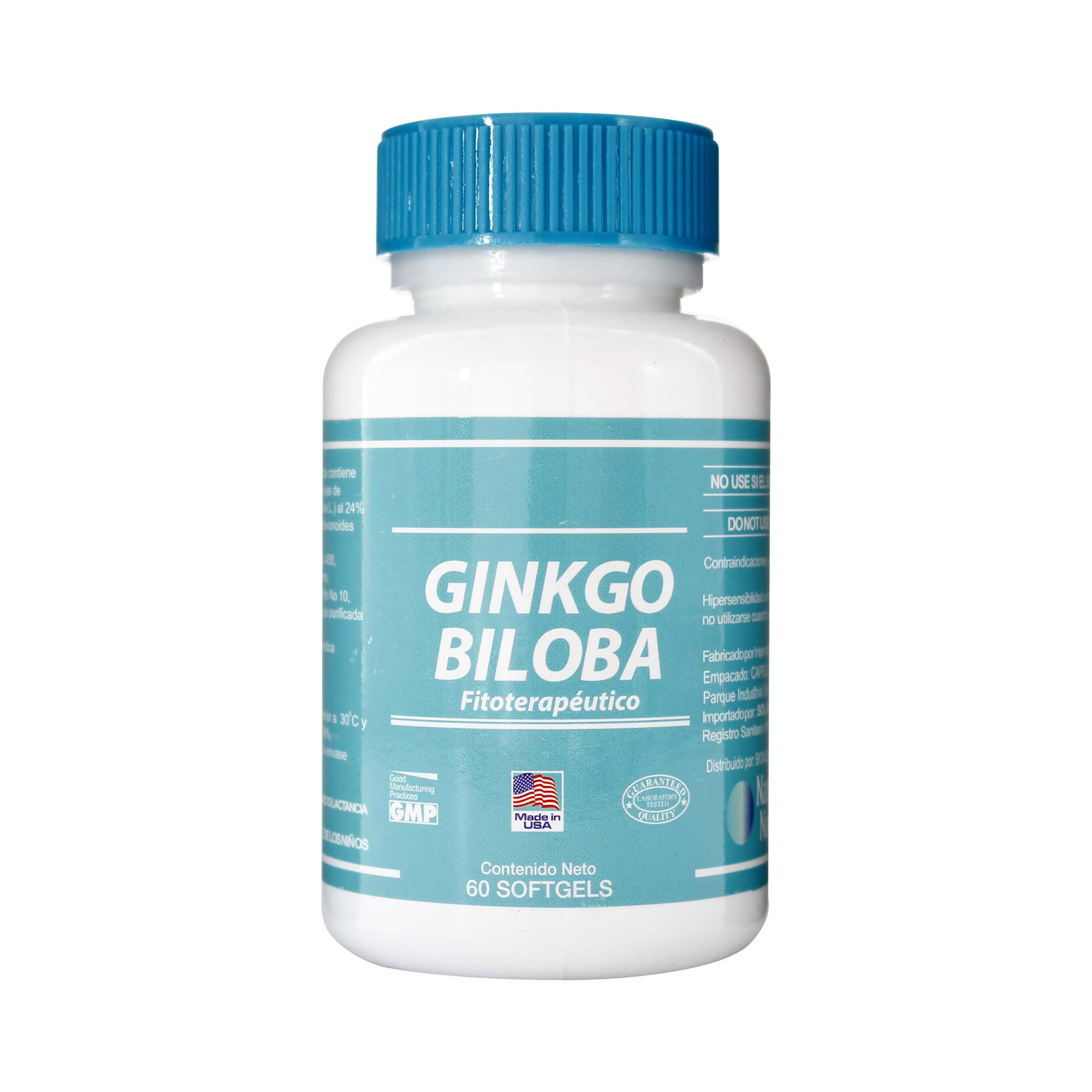 Ginkgo Biloba 80 mg – 60 cápsulas