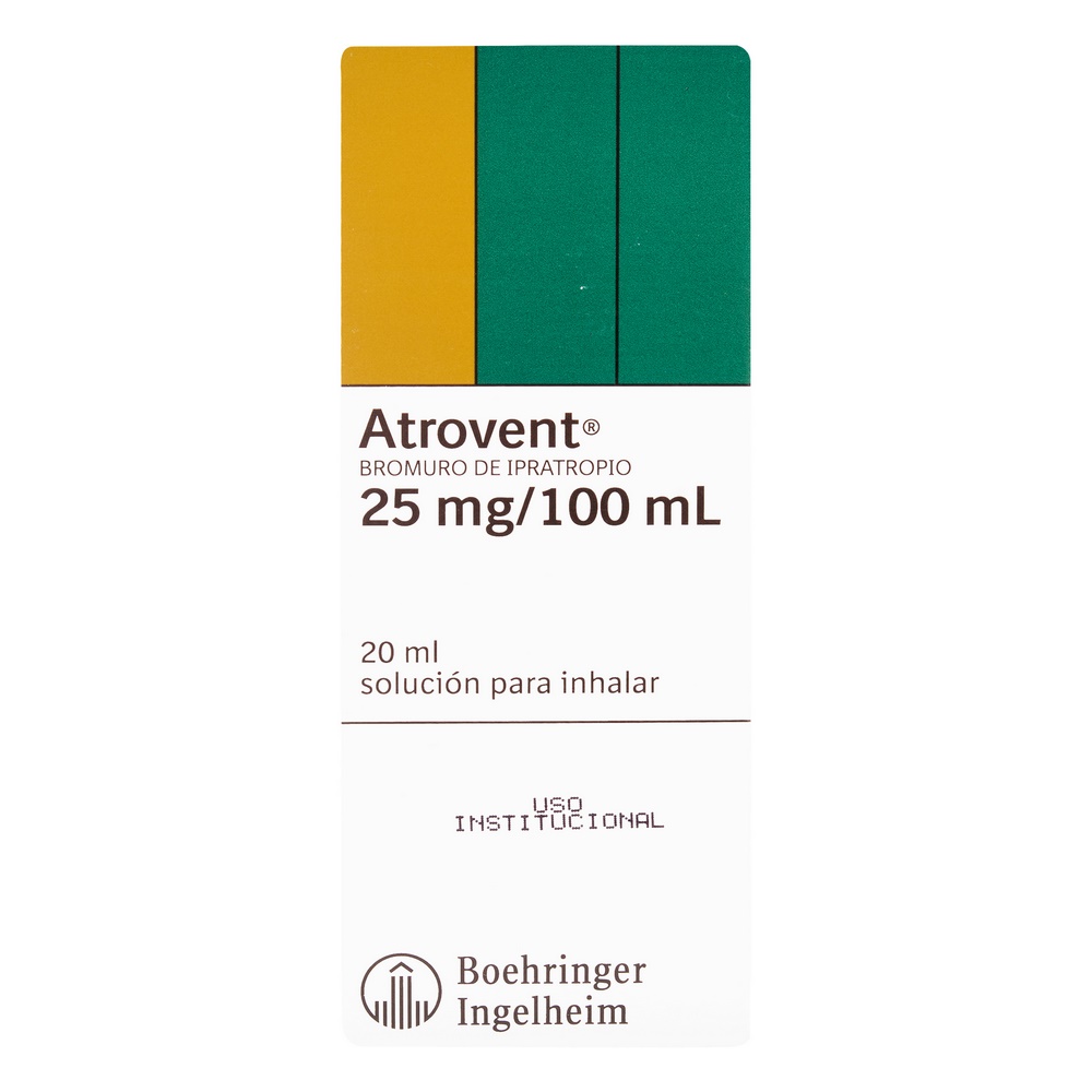 ATROVENT 0.025% solución inhalada 20 ml – Bromuro de Ipratropio