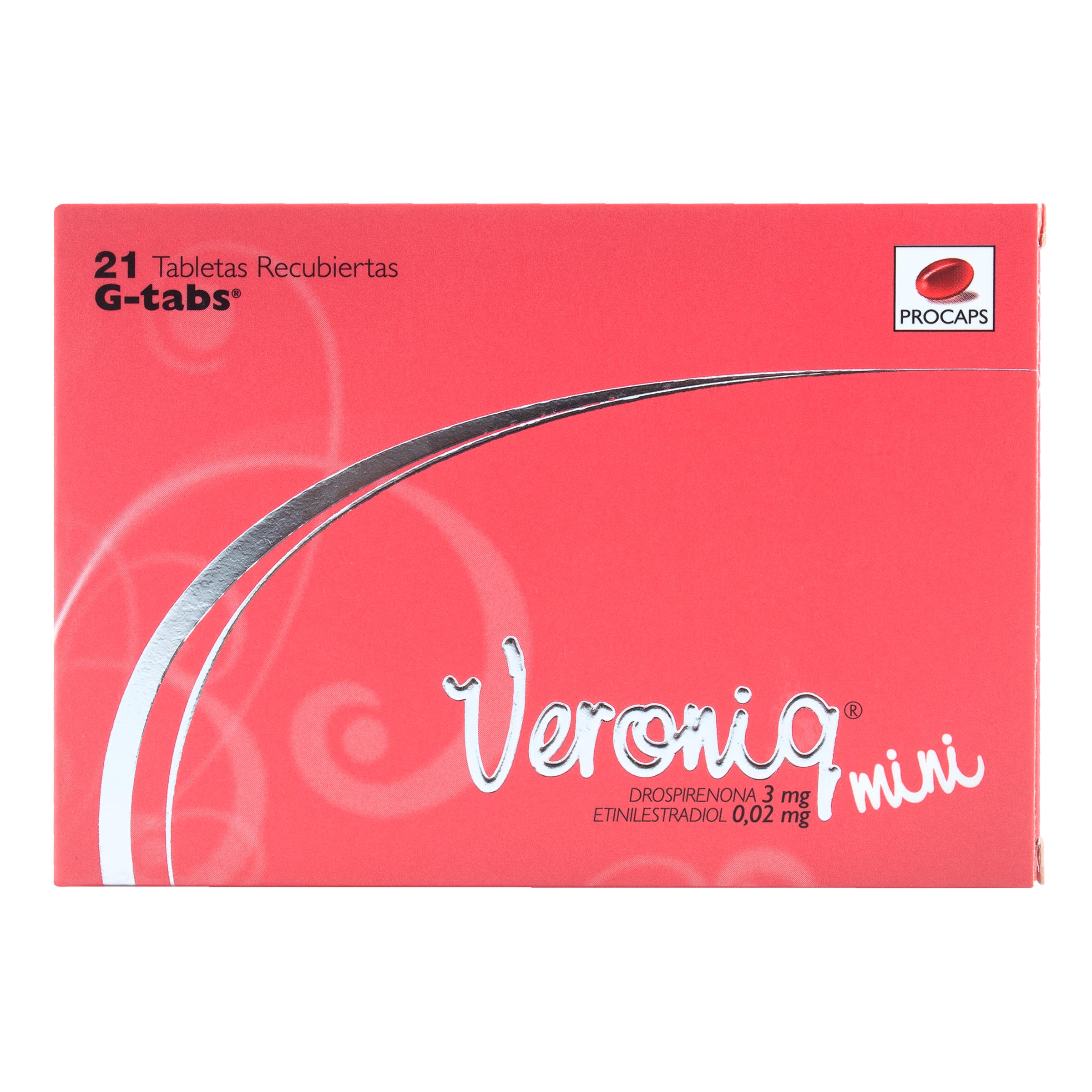 Veroniq Mini 21 tabletas – Drospirona y etinilestradiol