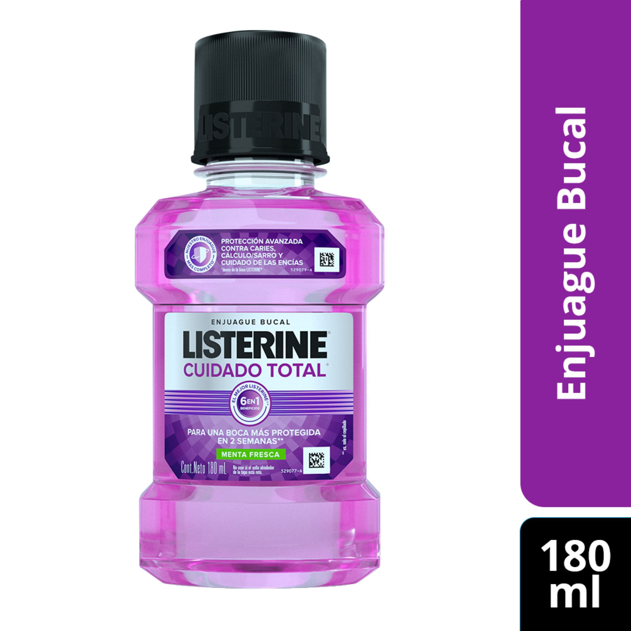Listerine Cuidado Total - Enjuague Bucal 180 ml