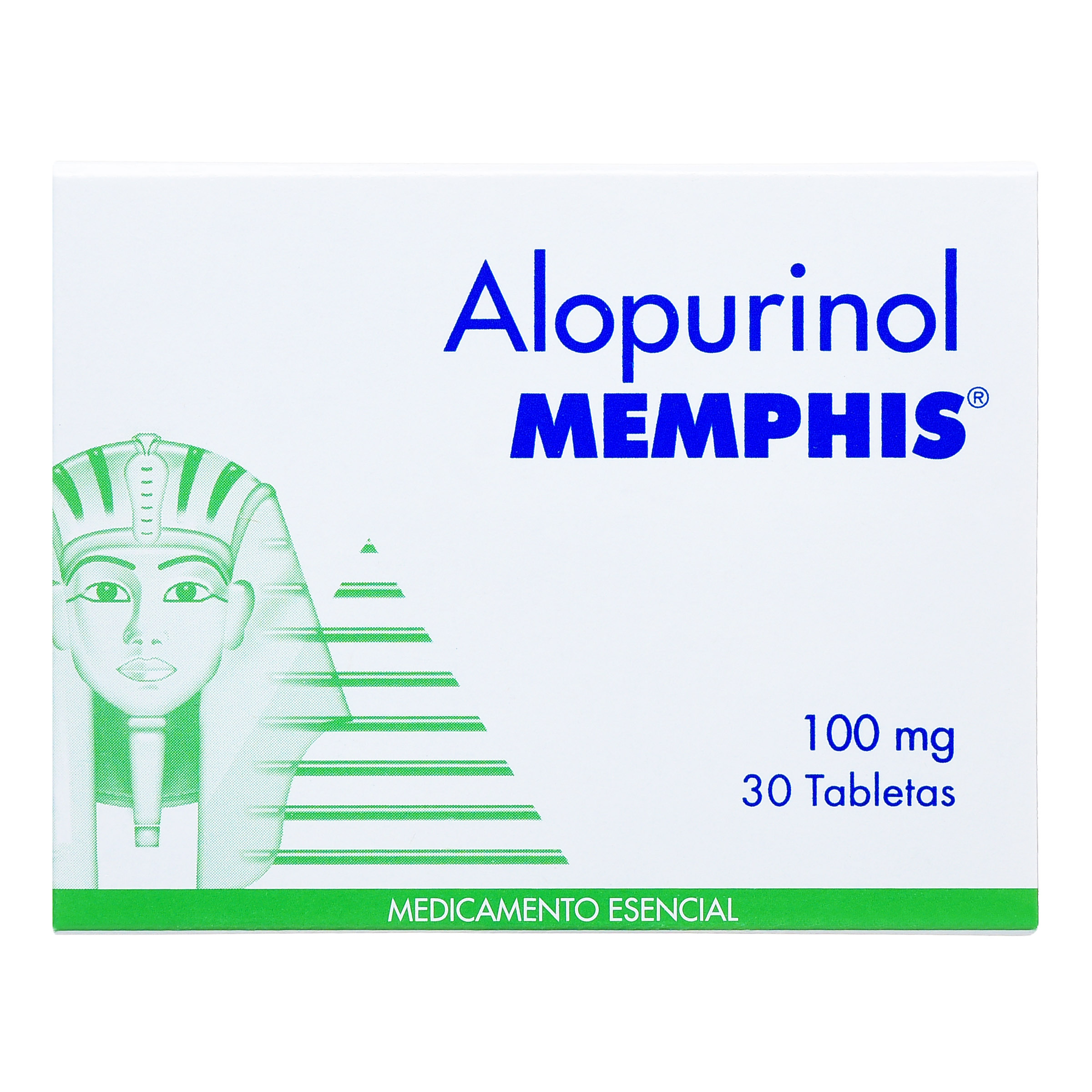 ALOPURINOL 100 mg - 30 tabletas | MEMPHIS PRODUCTS