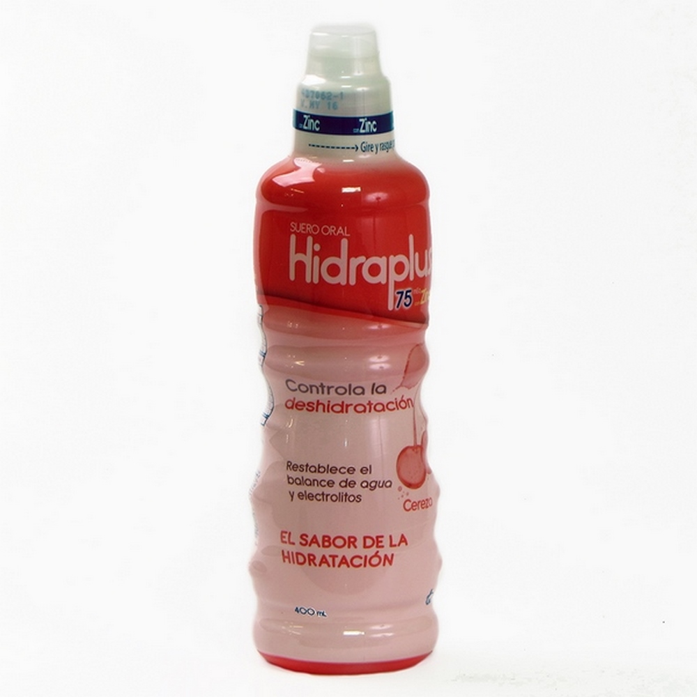 Hidriplus 75 Zinc Cereza – Solución 400 ml