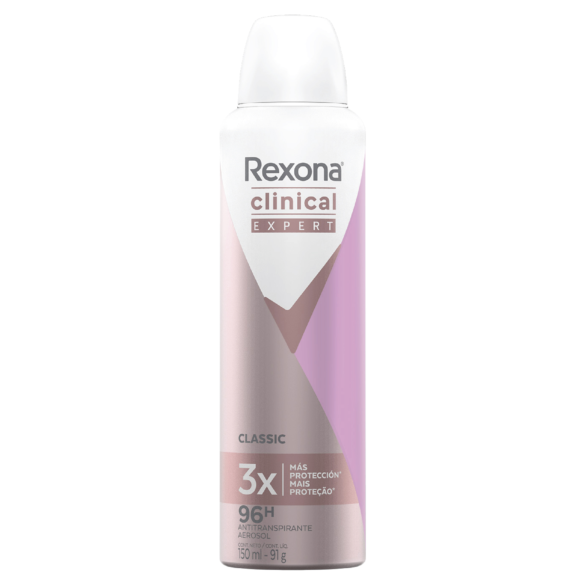 Rexona Clinic Exp Aerosol Classic 91 g – Unilever
