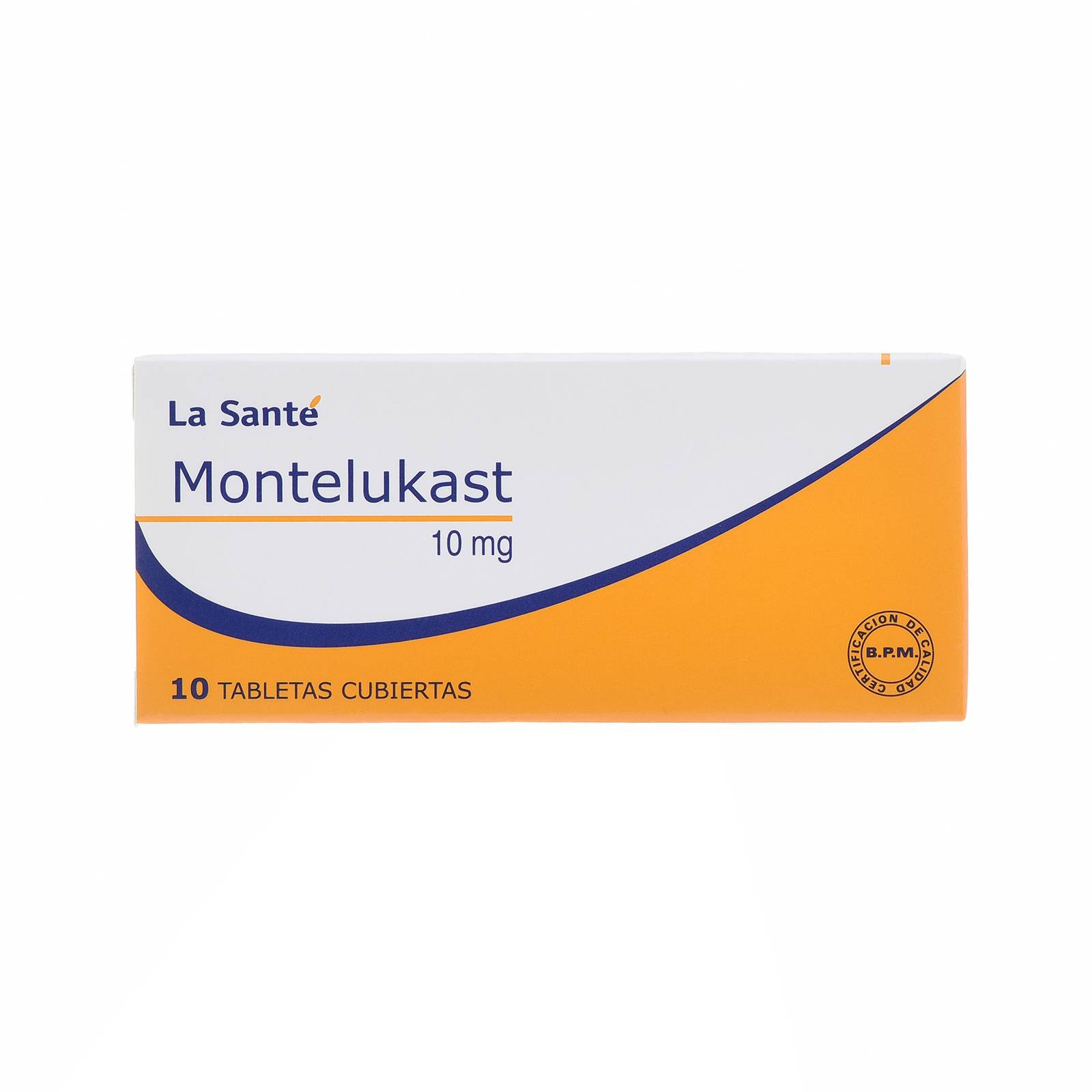 Montelukast 10 mg 10 tabletas – La Santé