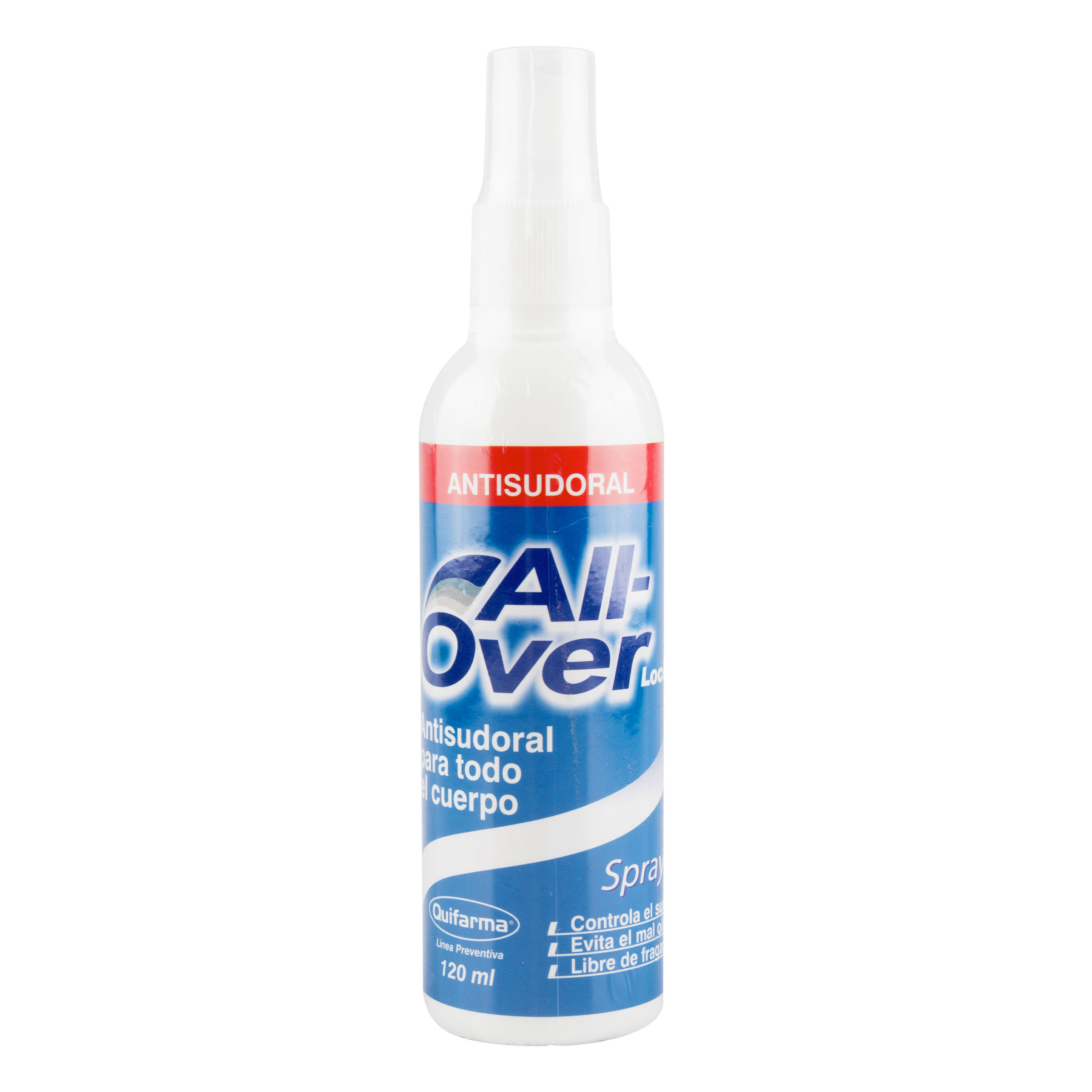 Antitranspirante en spray 120 ml - DTE All-Over