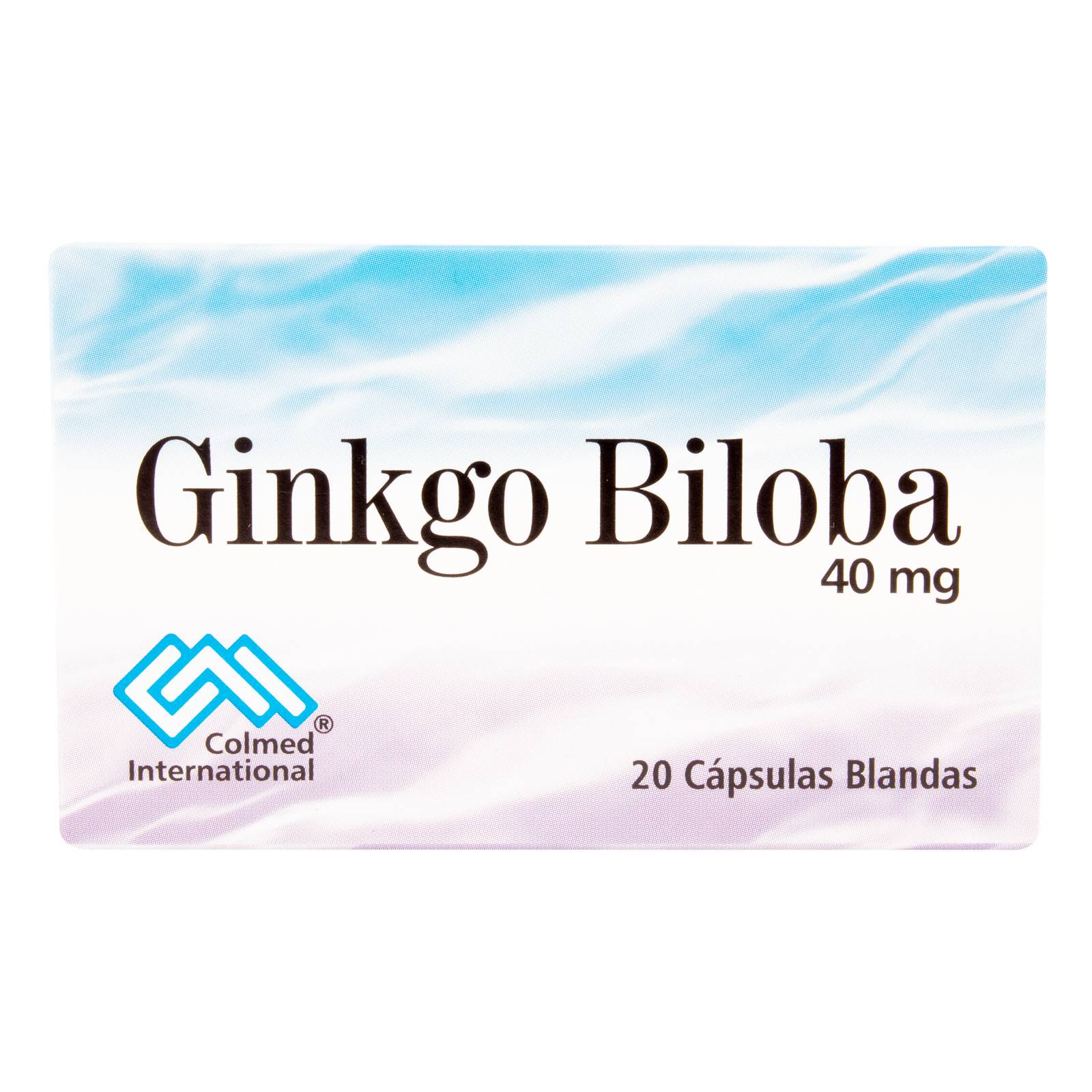 Ginkgo Biloba 40 mg – 20 cápsulas (PROCAPS)