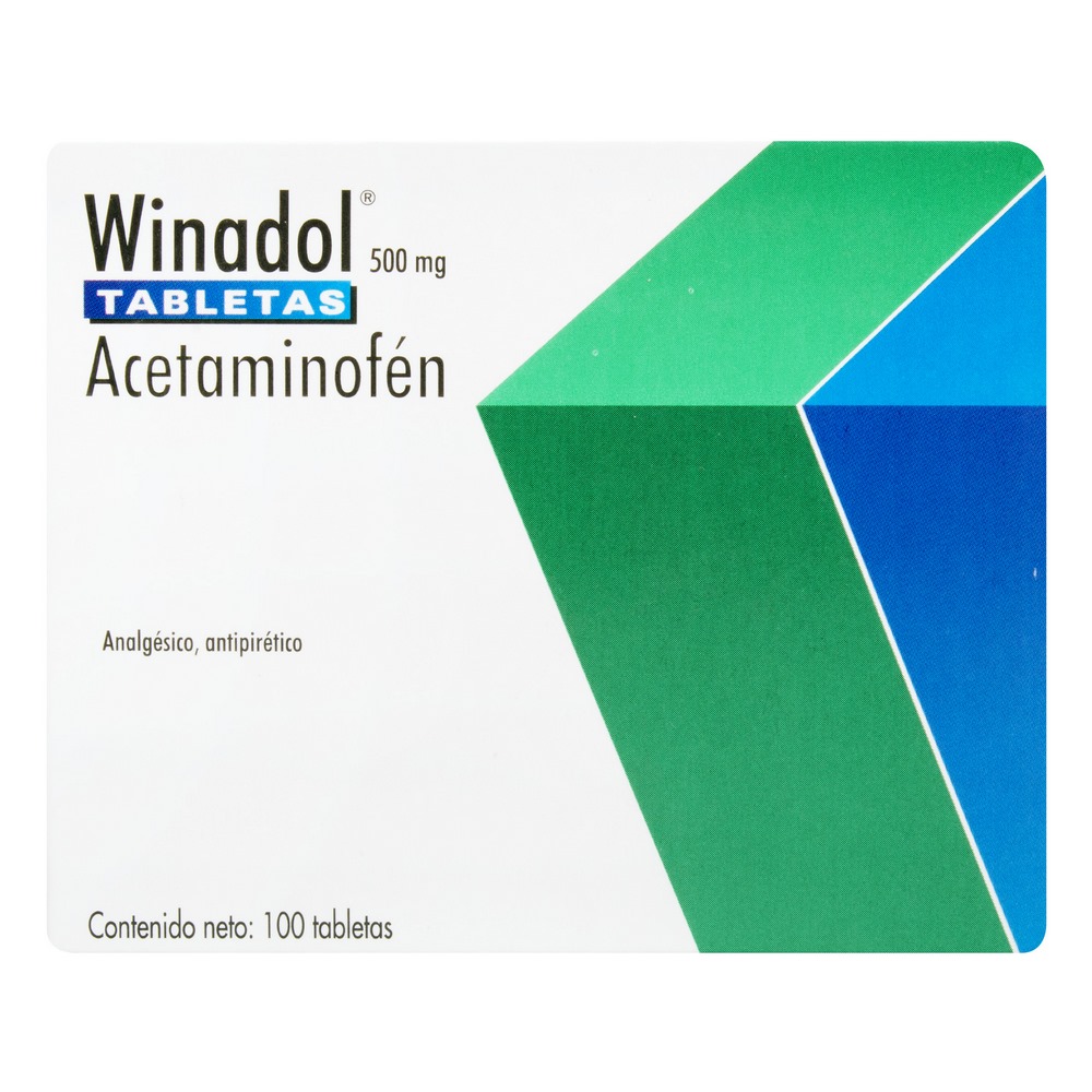Winadol 500 mg – 100 tabletas