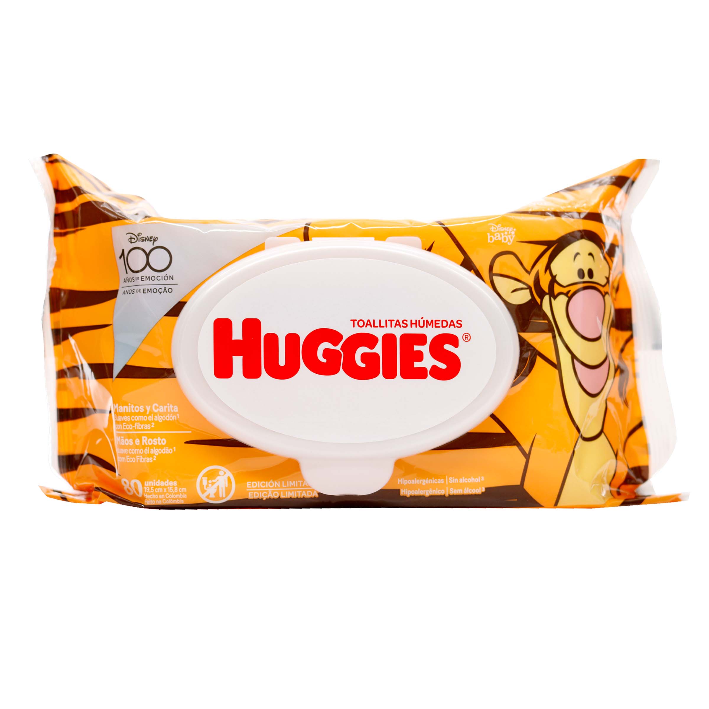 Toallitas Húmedas Huggies Manitas y Caritas – 80 unidades