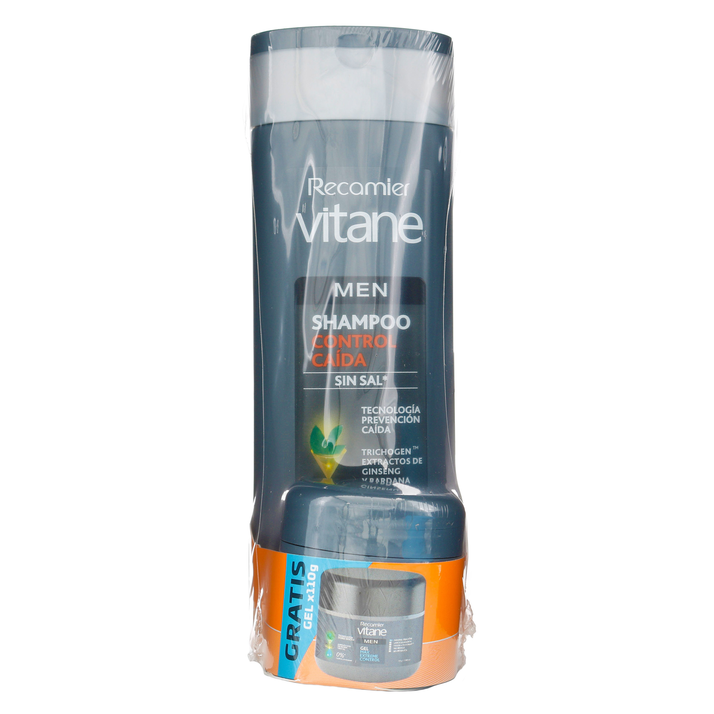 Vitane Men kit: champú 400 ml + gel 110 ml