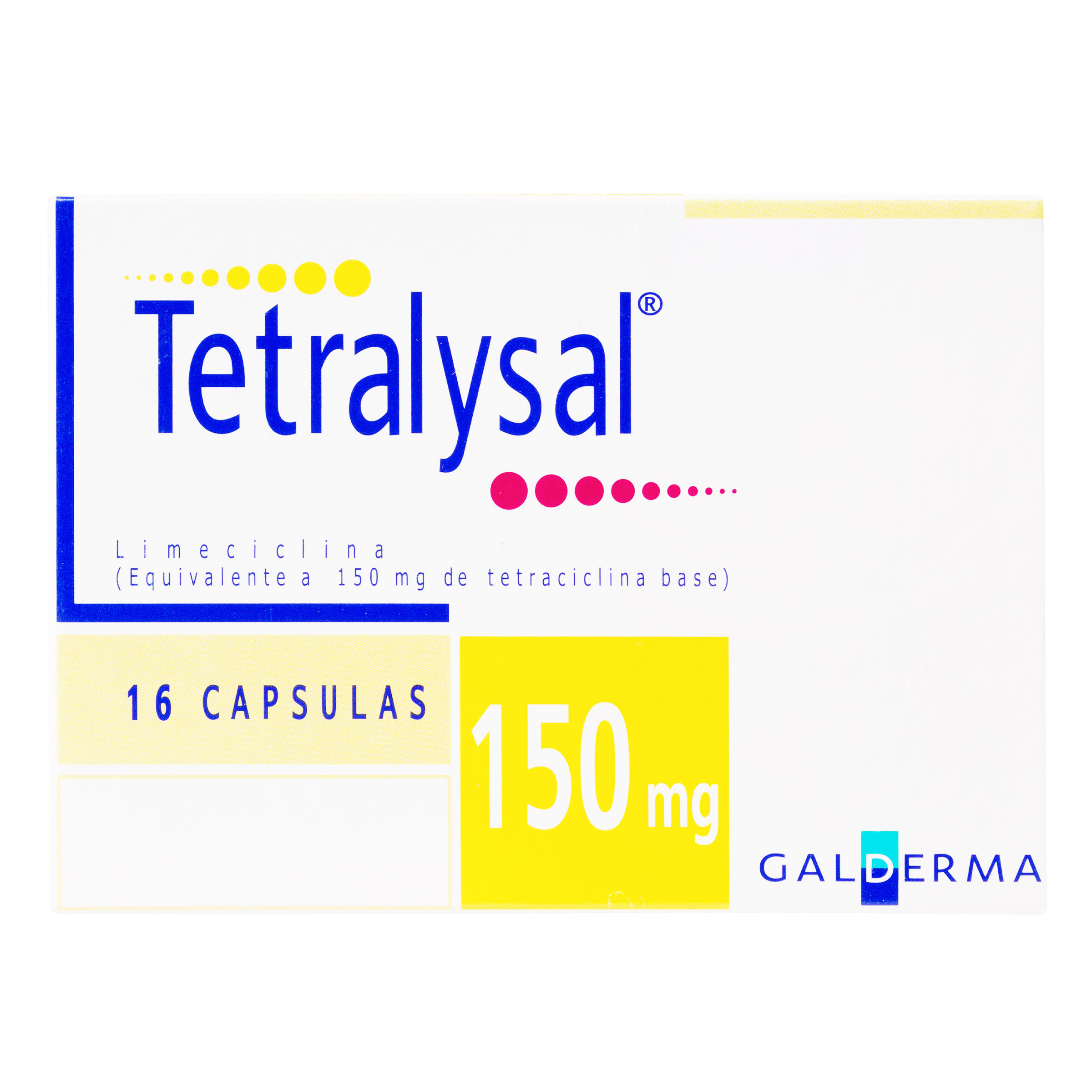Tetralysal 150 mg 16 cápsulas - Tetraciclina