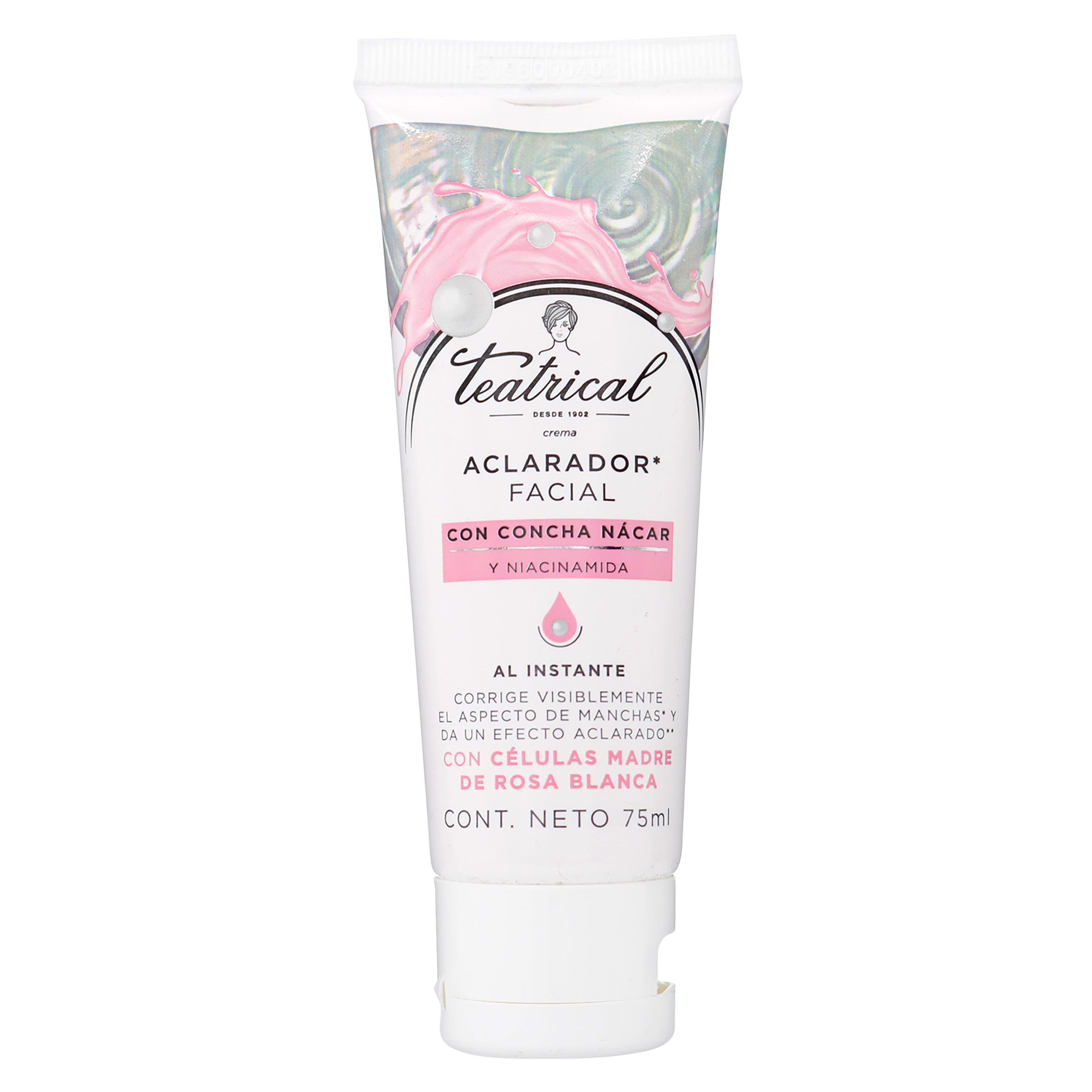 Crema Aclaradora Facial 75 ml Teatrical