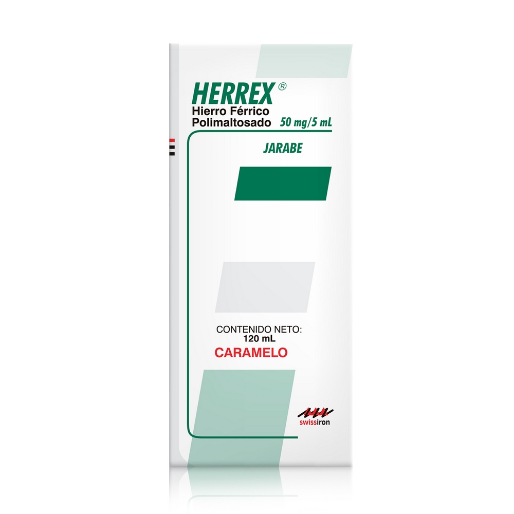 Herrex Caramelo Jarabe de Hierro 120 ml