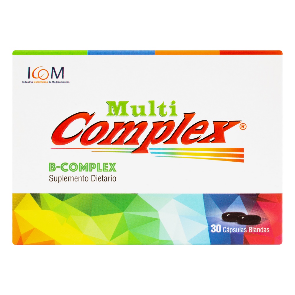 Multicomplex B-Complex 30 cápsulas - ICOM