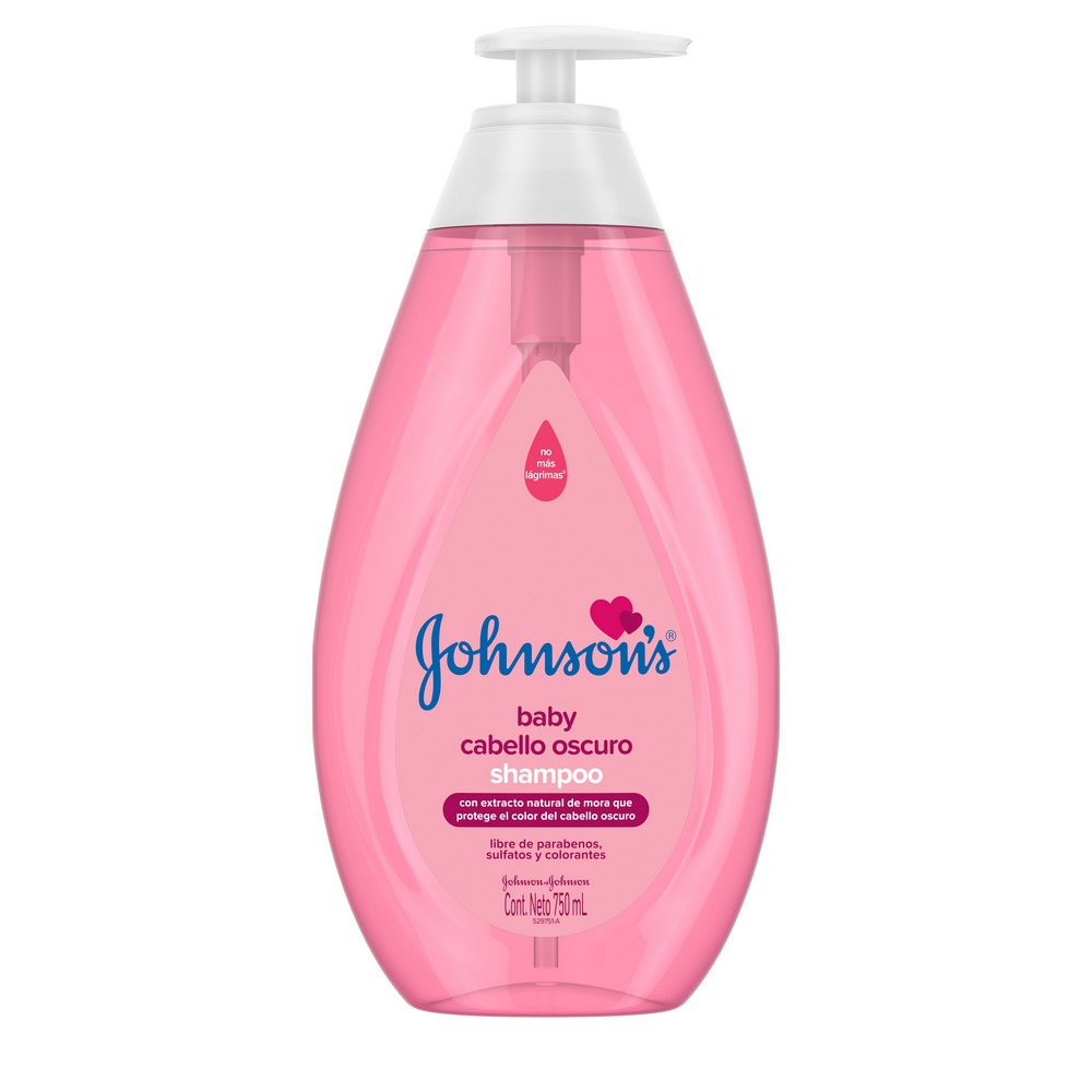Champú bebé cabello oscuro 750 ml – Johnson & Johnson Colombia