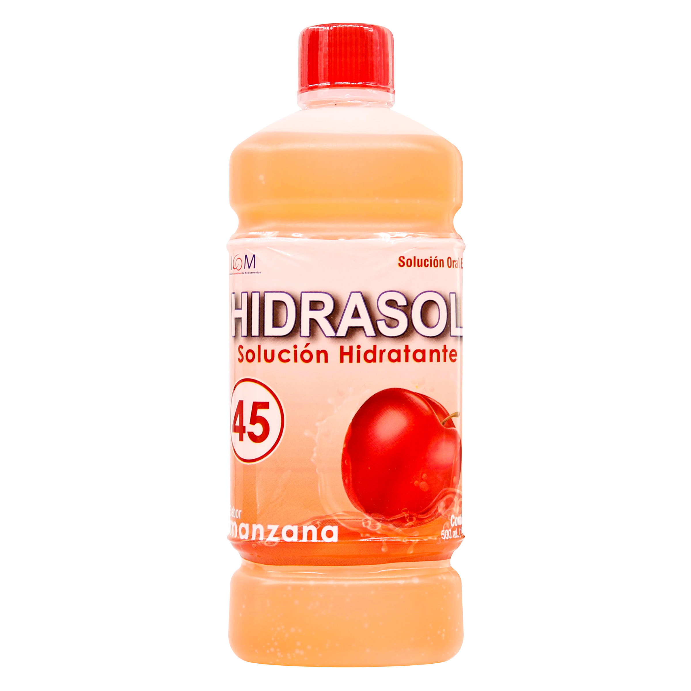 Hidrasol 45 Manzana 500 ml – Suero Oral ICOM