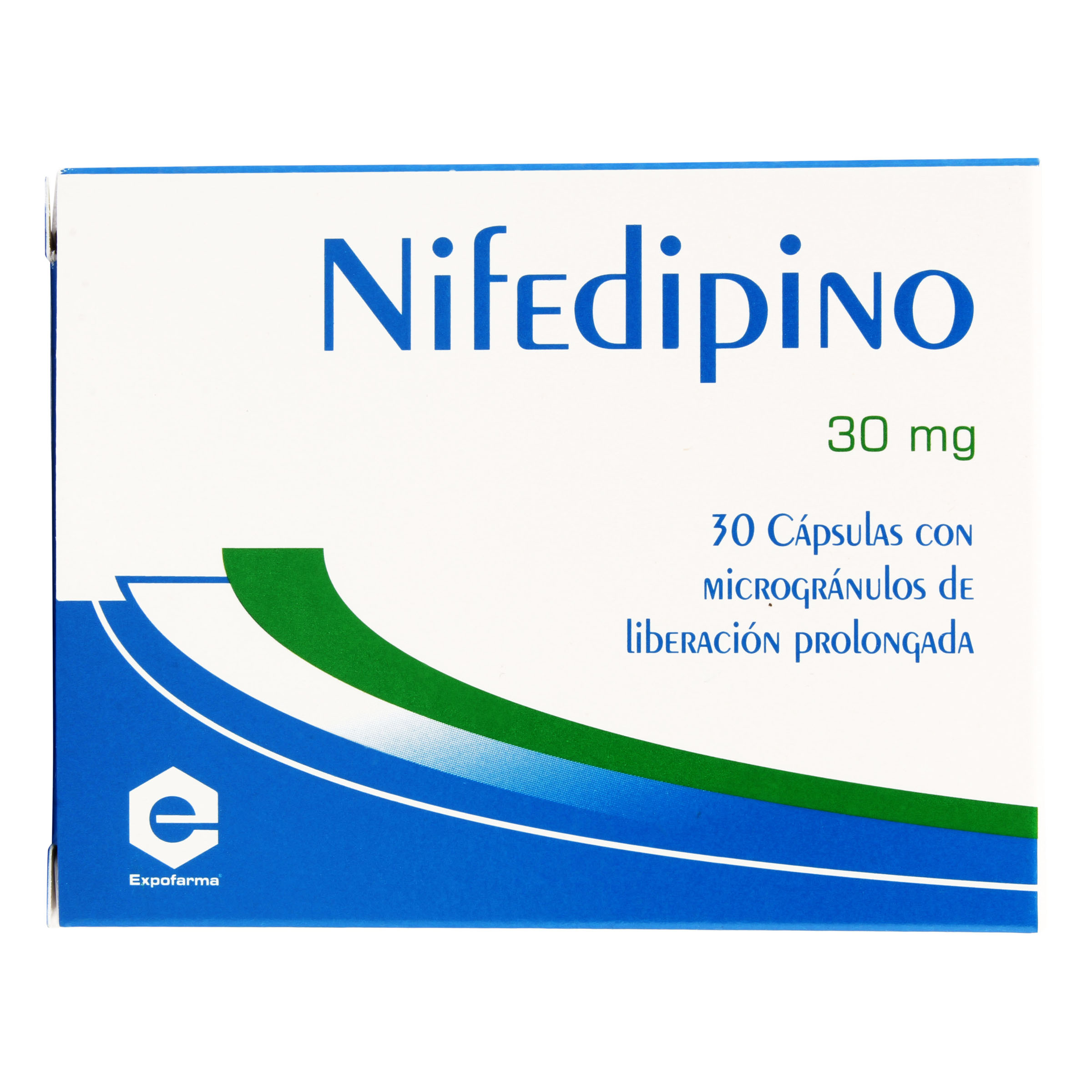 Nifedipino 30 mg - 30 cápsulas (Richmond)