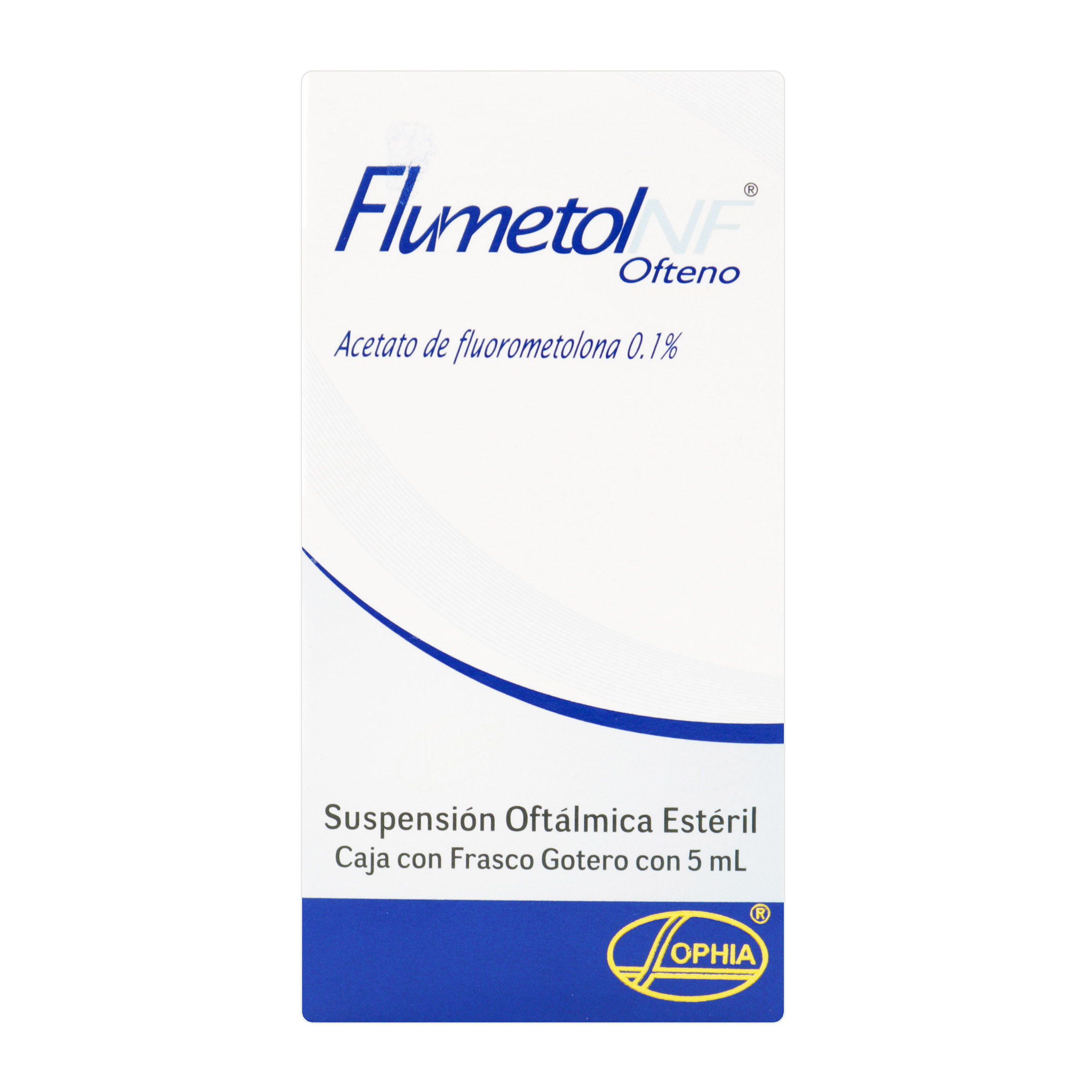 Flumetol NF Oftálmico – Fluorometolona suspensión 5 mL