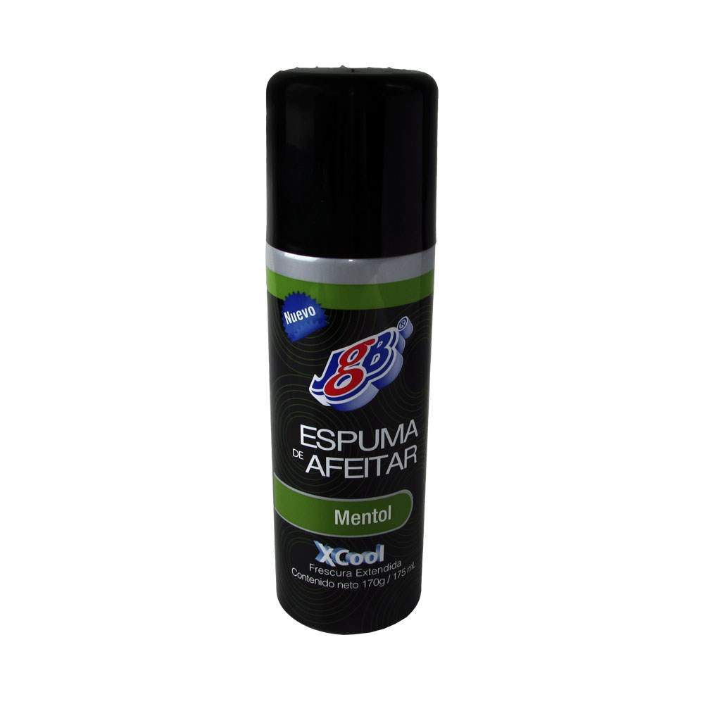 Espuma de afeitar mentolada 175 ml – JGB