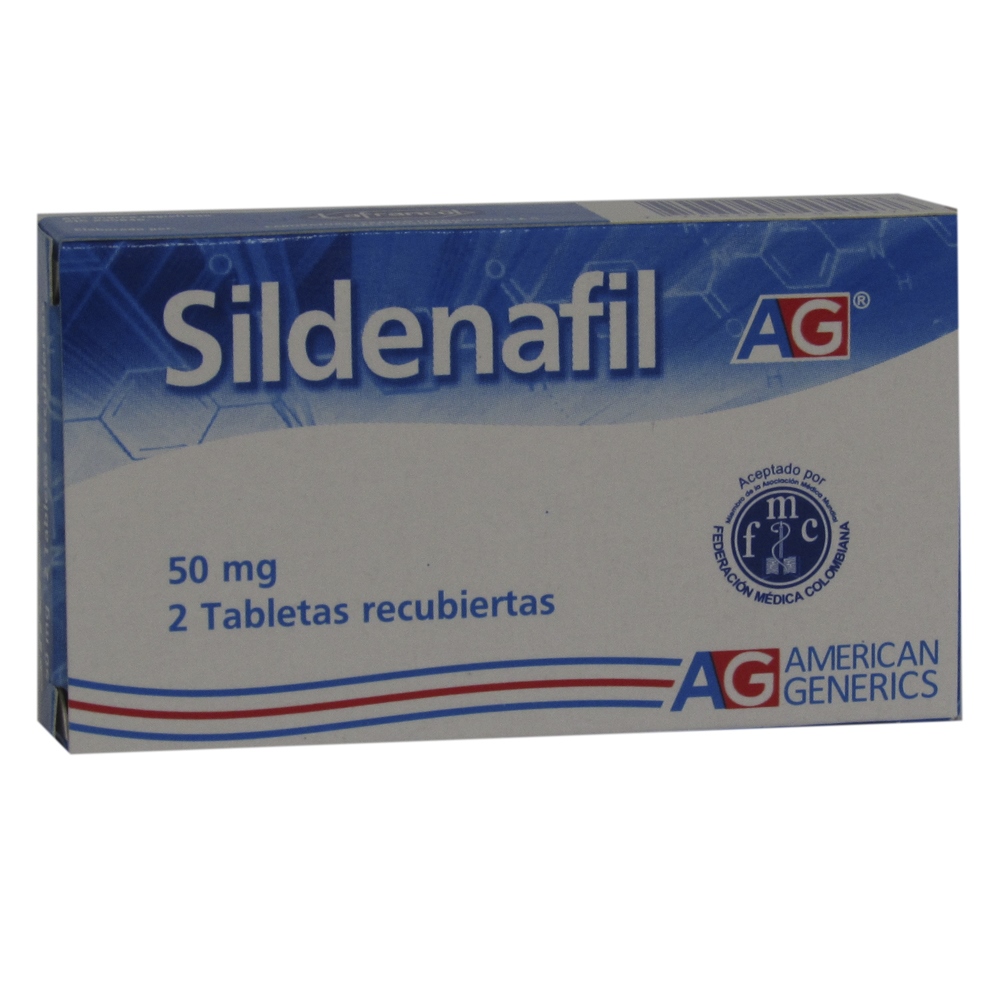 Sildenafil 50 mg – 2 tabletas (Lafrancol)