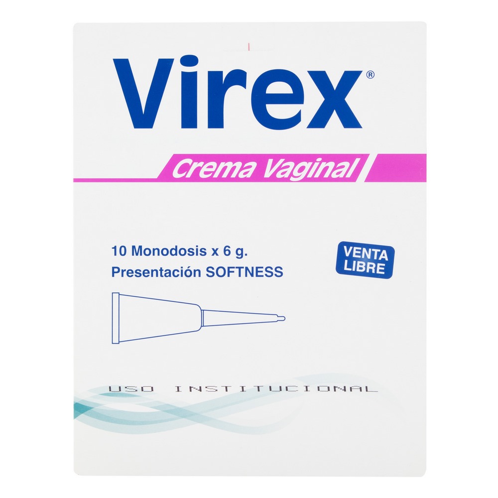 VIREX Crema Vaginal 6 g – 10 tubos