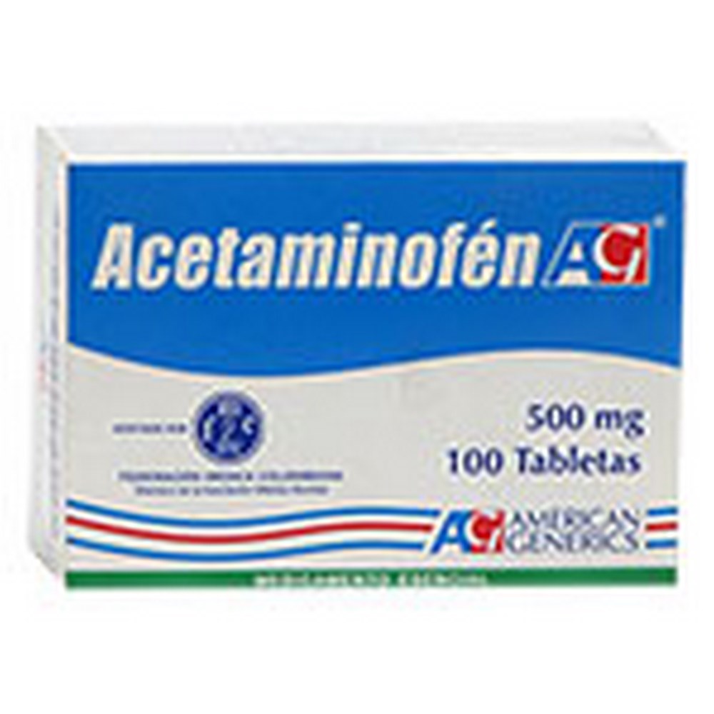 Acetaminofén 500 mg - 100 tabletas (Lafrancol S.A.)