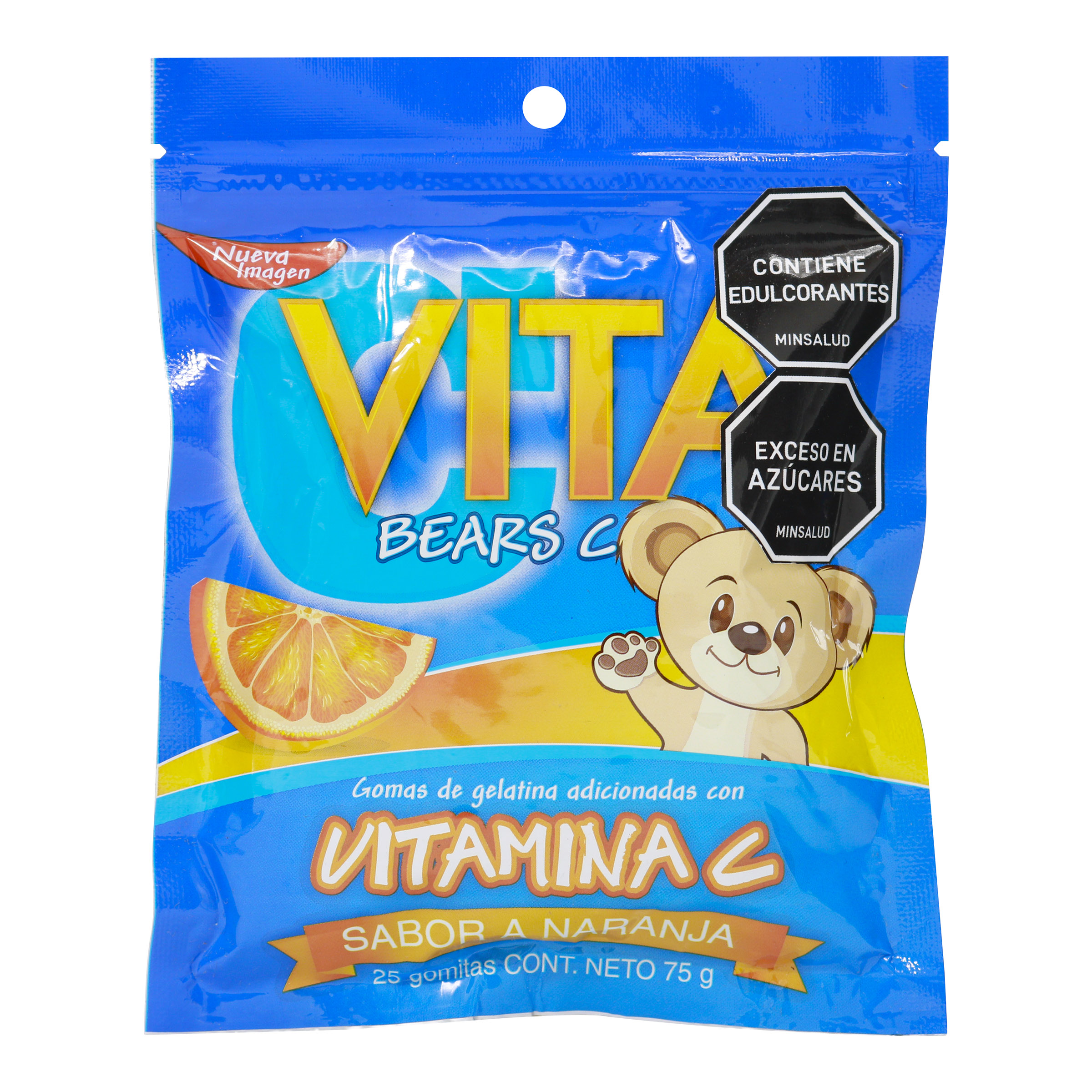 Gomitas Vitabears Naranja con Vitamina C ICOM 25 ud