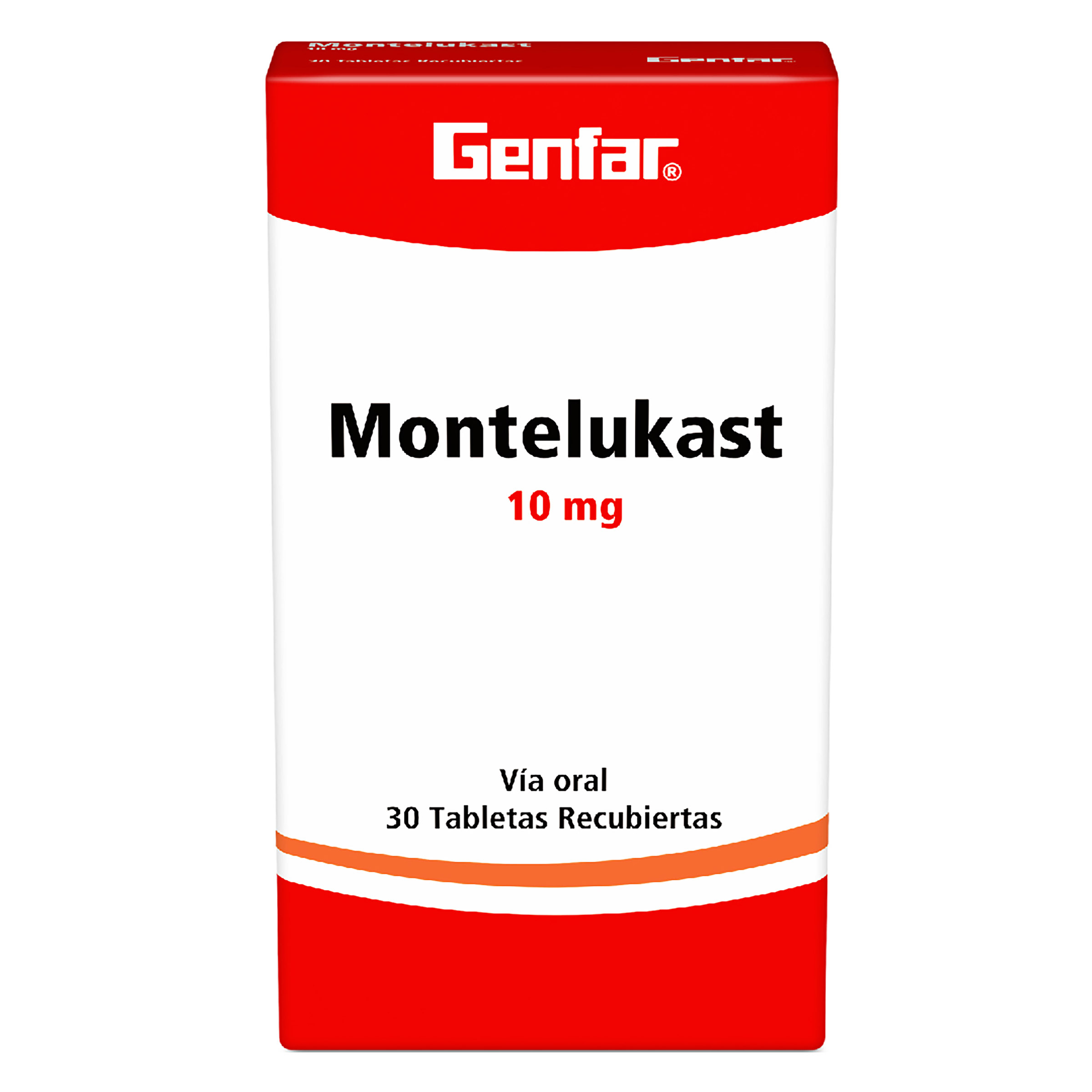 Montelukast 10 mg, 30 tabletas GF(M)62874