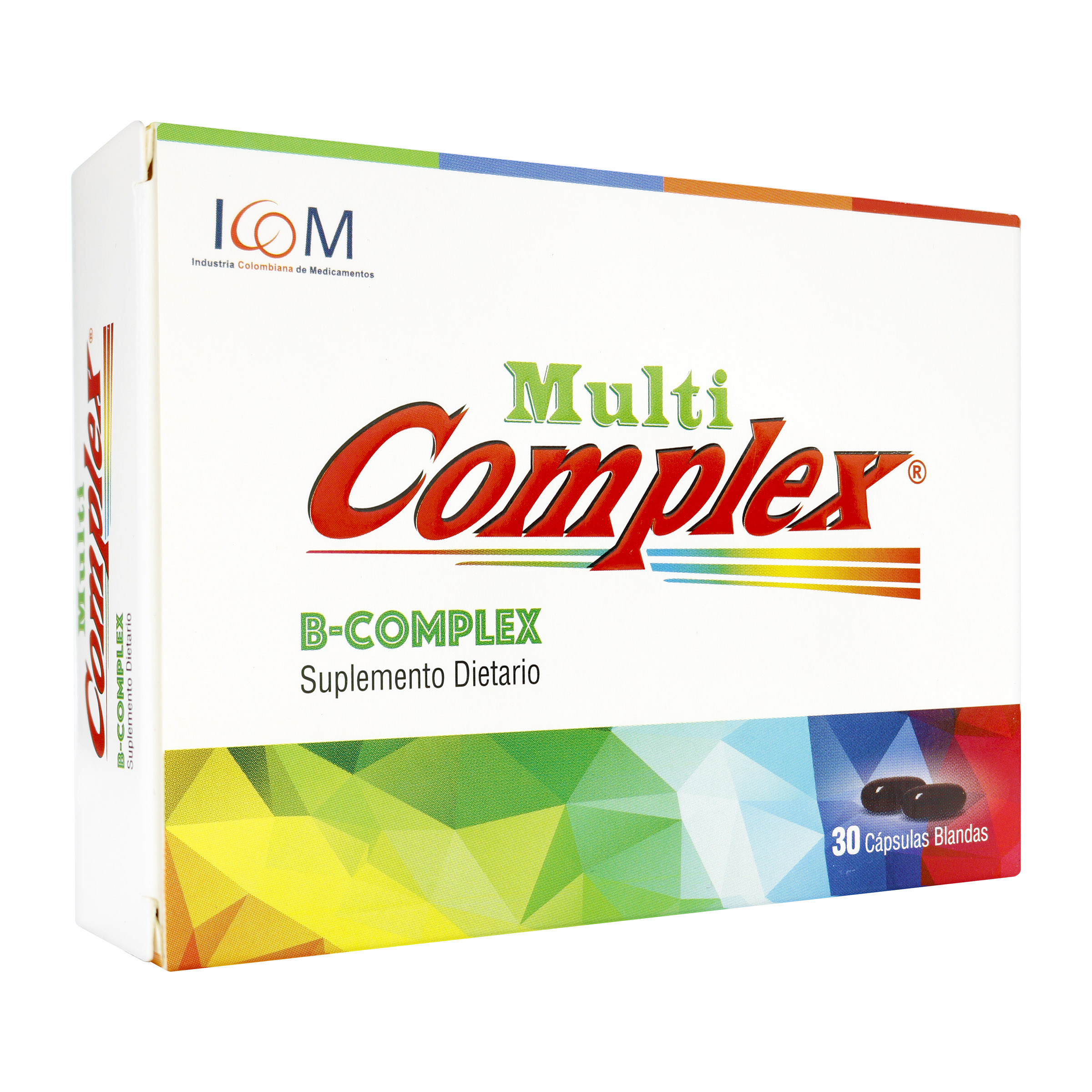 Multicomplex B-Complex 30 cápsulas - ICOM