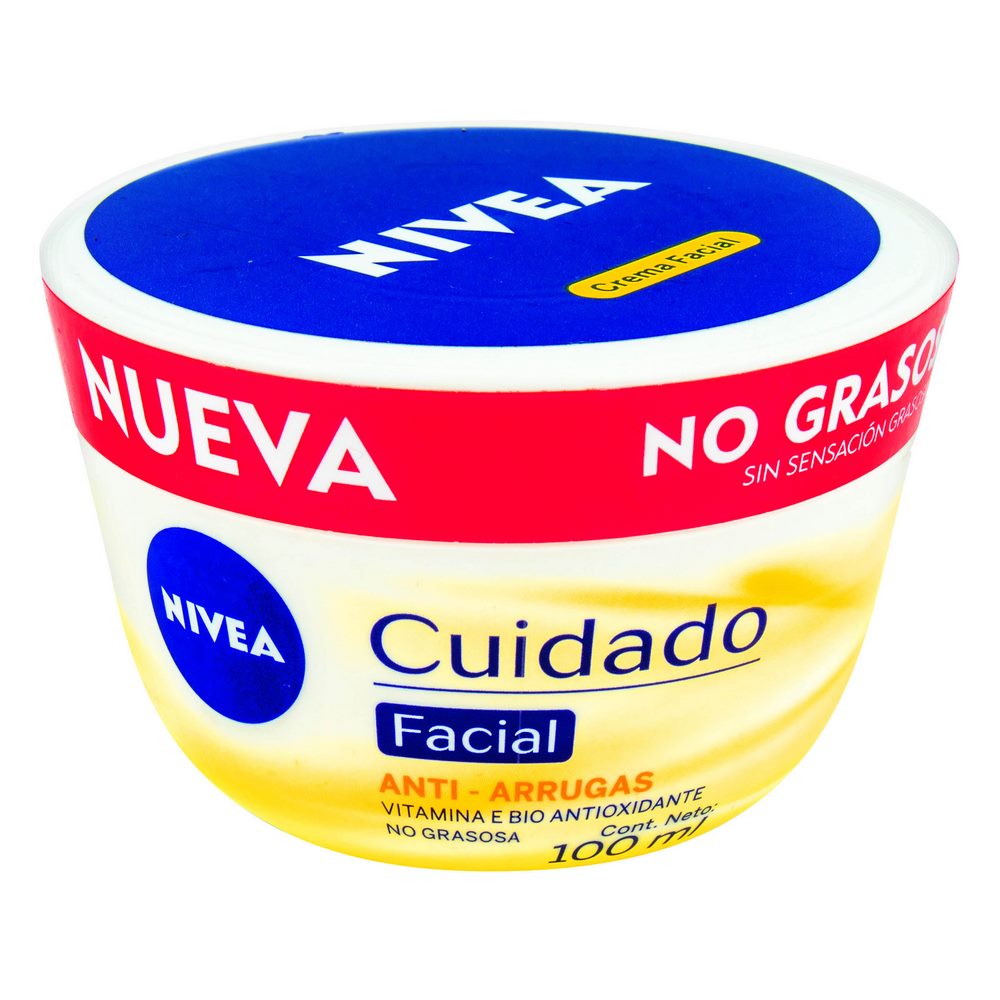 Crema facial NIVEA Antiarrugas 100 ml