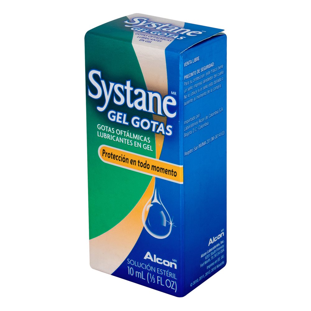 Gotas oculares Systane Gel – 10 ml (Propilenglicol)
