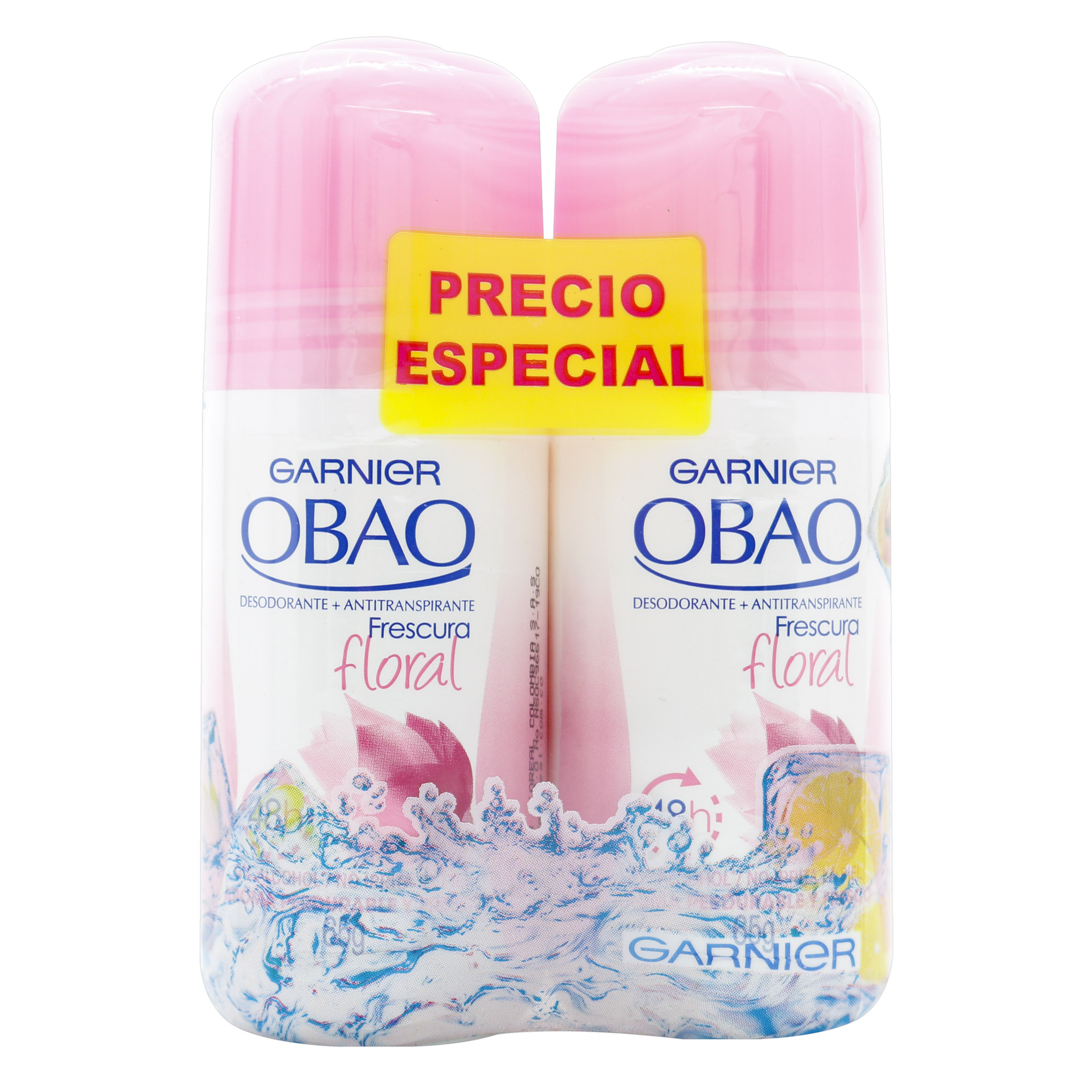Desodorante Roll-On Floral 65 g – Pack 2