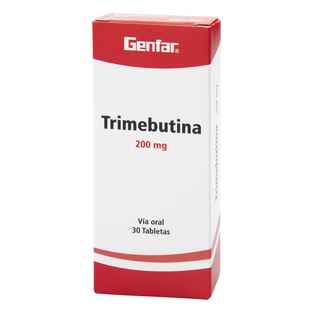Trimebutina 200 mg – 30 tabletas | Genfar