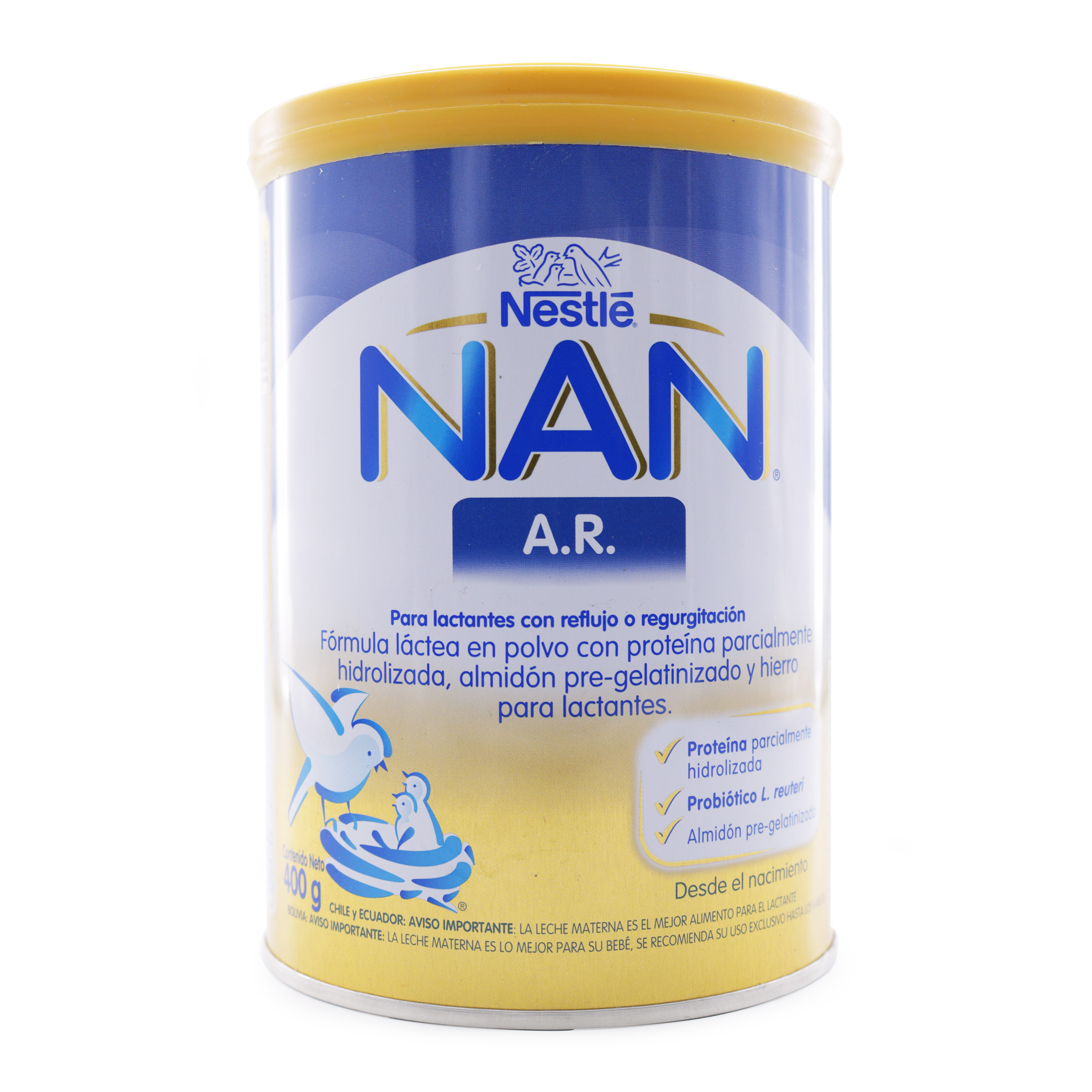 NAN AR Leche en Polvo 400 g – Fórmula infantil