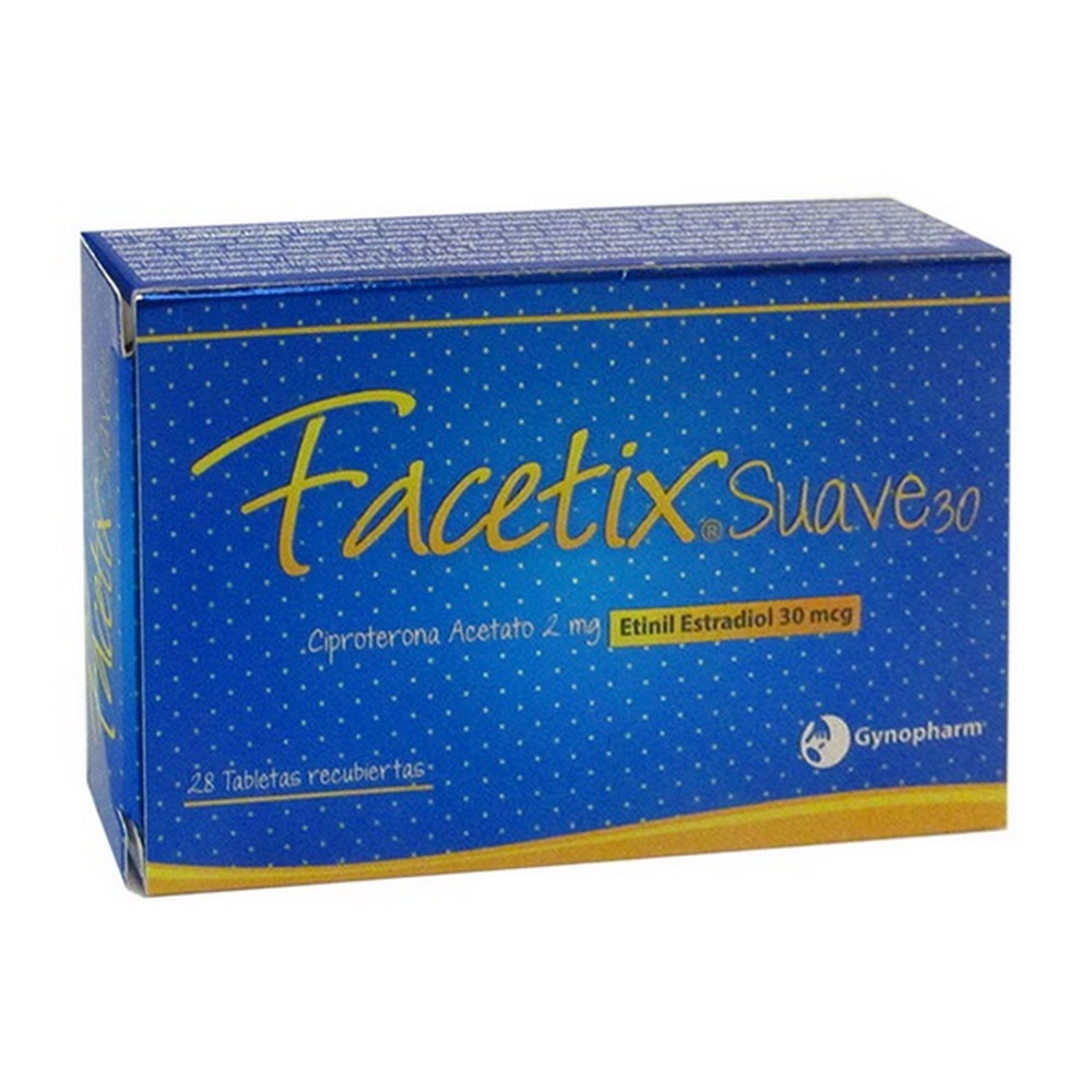 Facetix Suave - 28 comprimidos, anticonceptivo hormonal