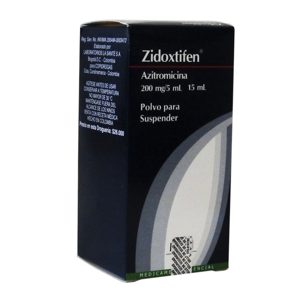 Azitromicina 200 mg/5 ml - suspensión 15 ml | ICOM