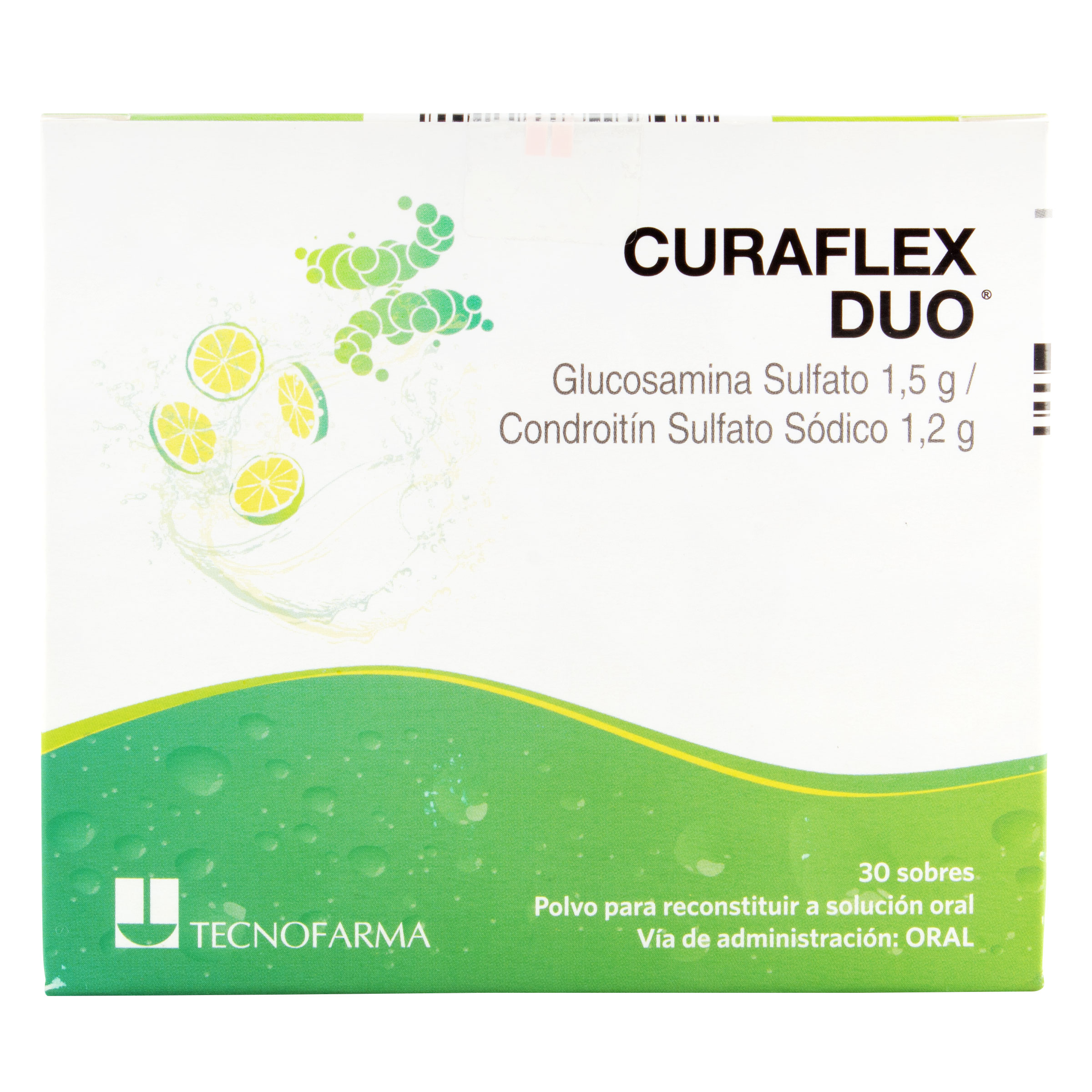 Curaflex Duo 30 unidades – Glucosamina y Condroitina