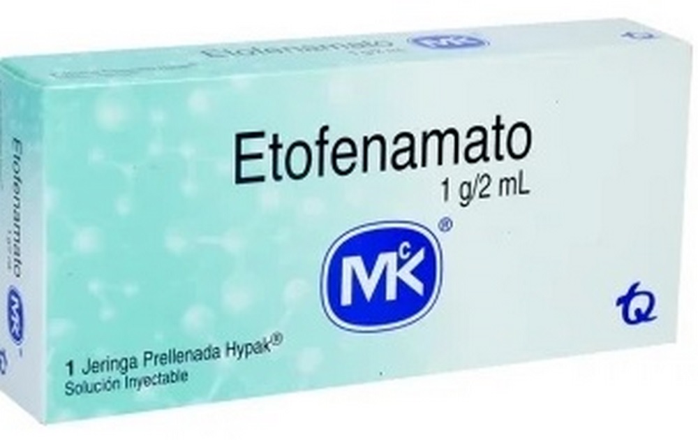 Etofenamato 1 g/2 ml – jeringa prellenada | TECNOQUIMICAS