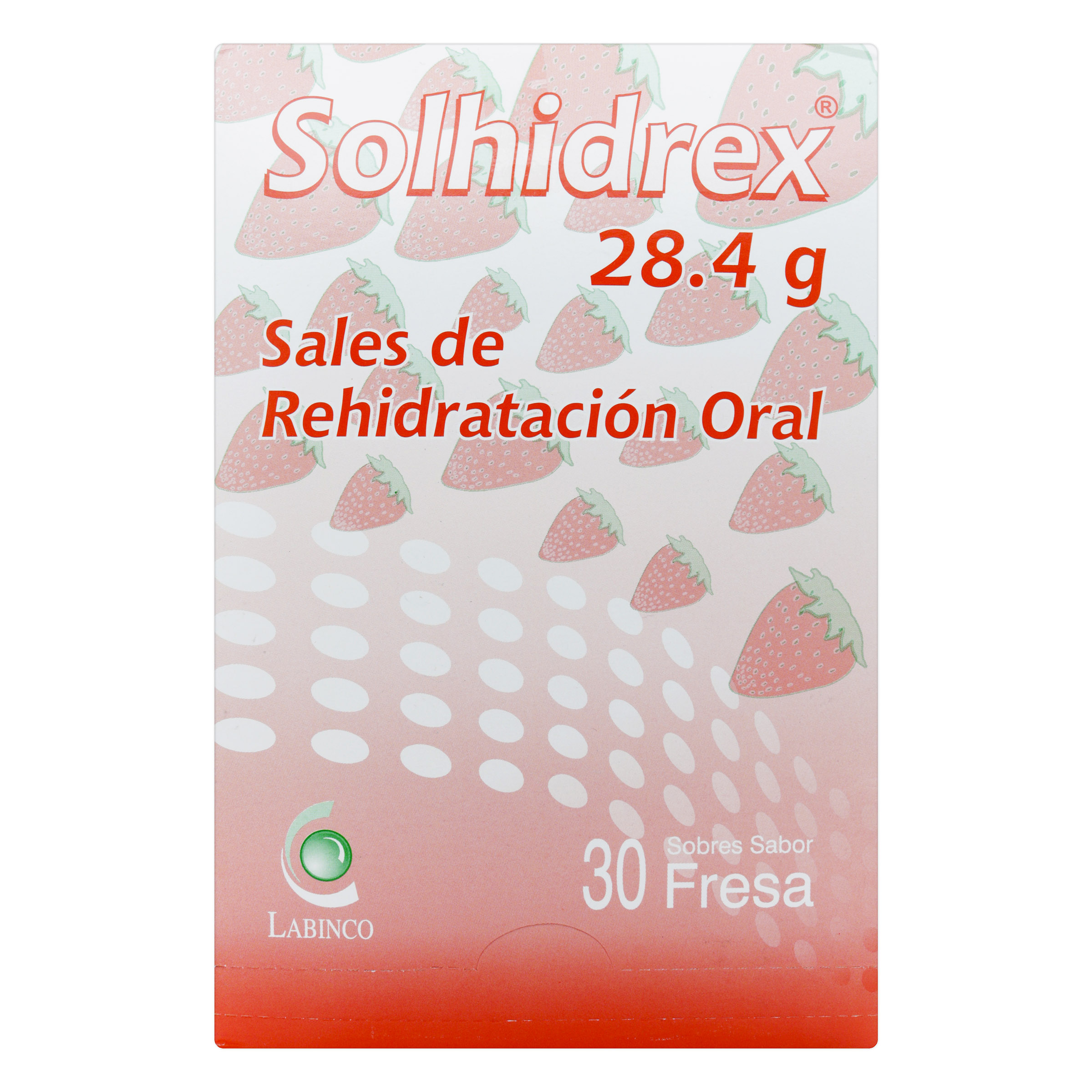 Solhidrex Sabor Fresa – 30 sobres de electrolitos
