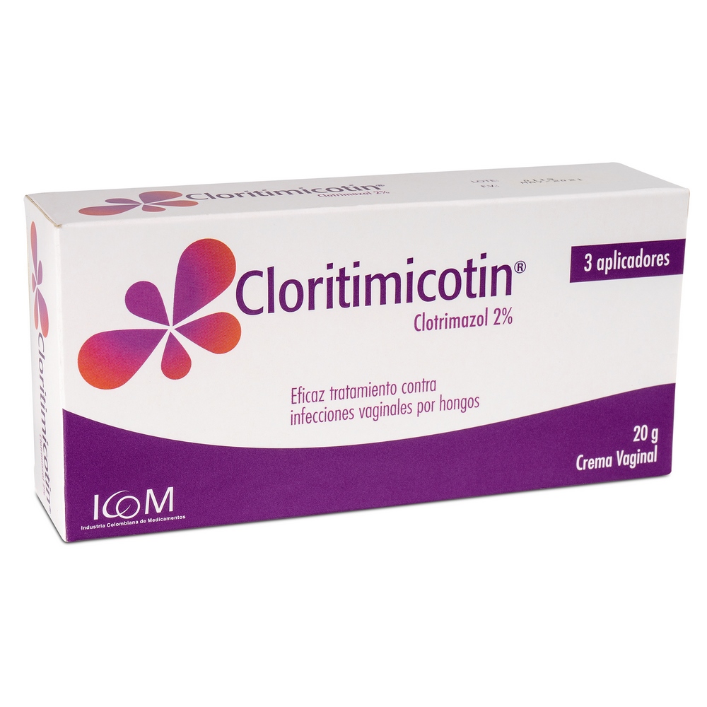 Clotrimazol 2% Crema Vaginal 20 g - ICOM
