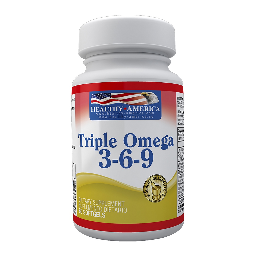 Triple Omega 3-6-9 – 60 softgels | Omega 369