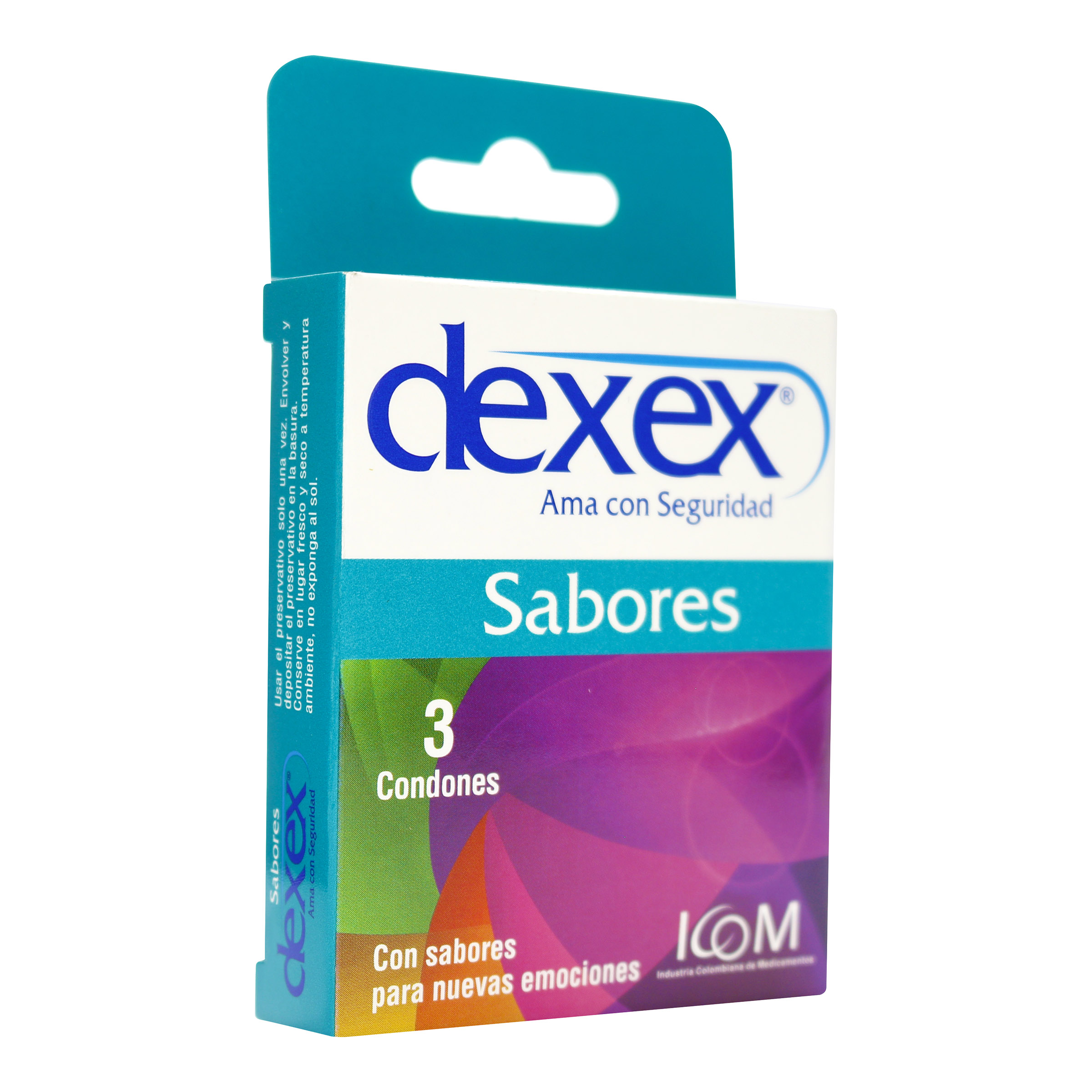 Preservativos DexEx sabores - 3 uds